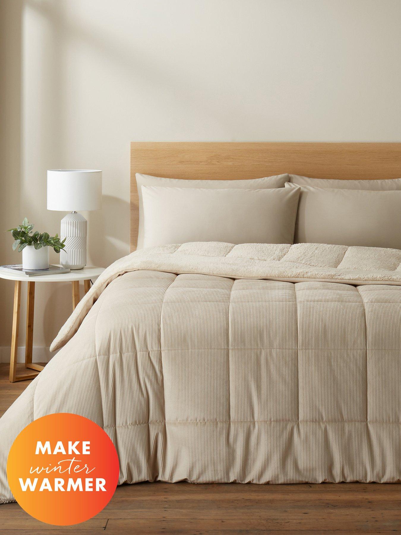 undefined Cosy Cord Coverless Duvet - Natural