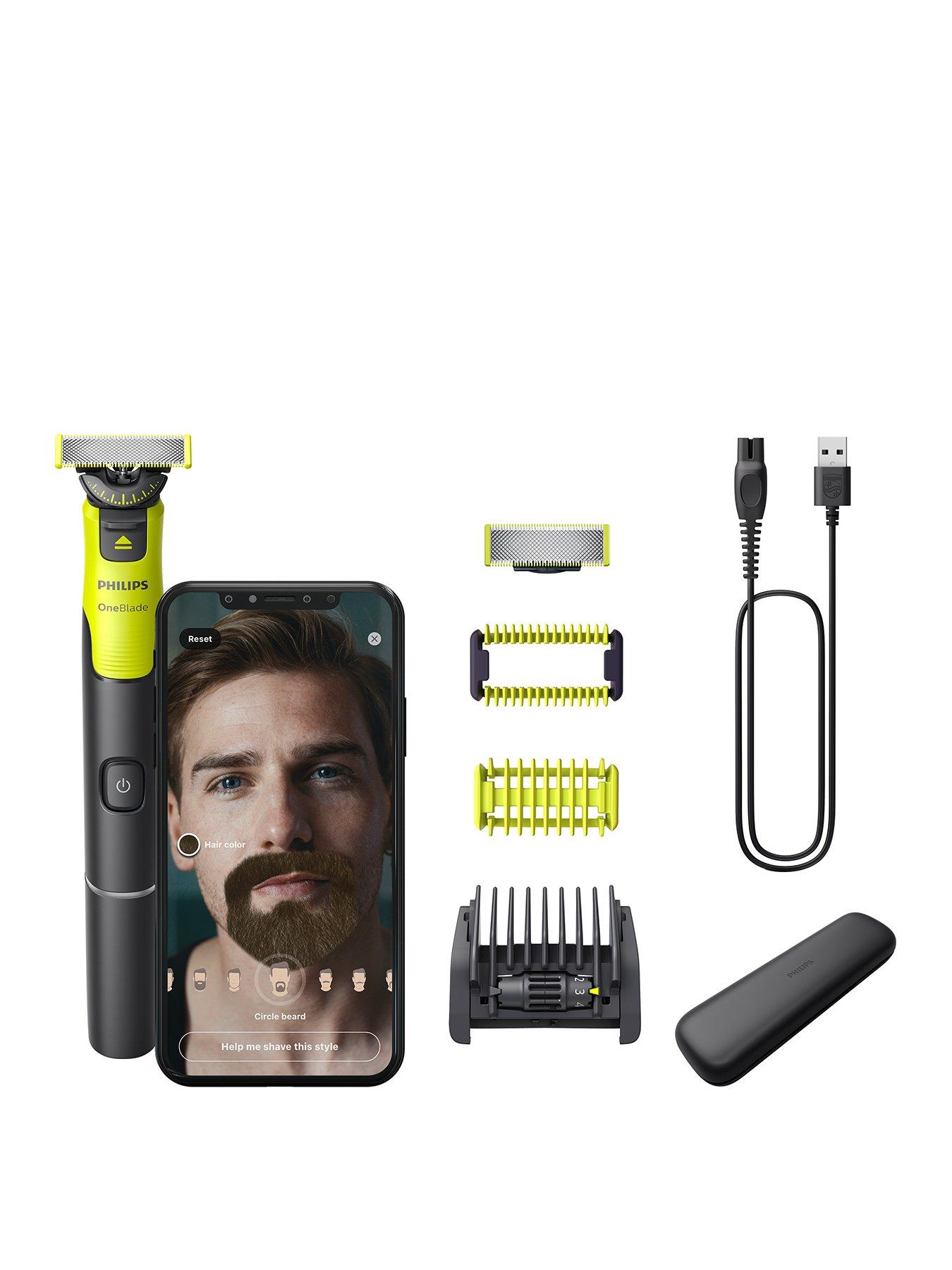 Image 1 of 7 of Philips Philips OneBlade 360 shaver With Connectivity for Beard and Body, with App Connection, QP4631/65