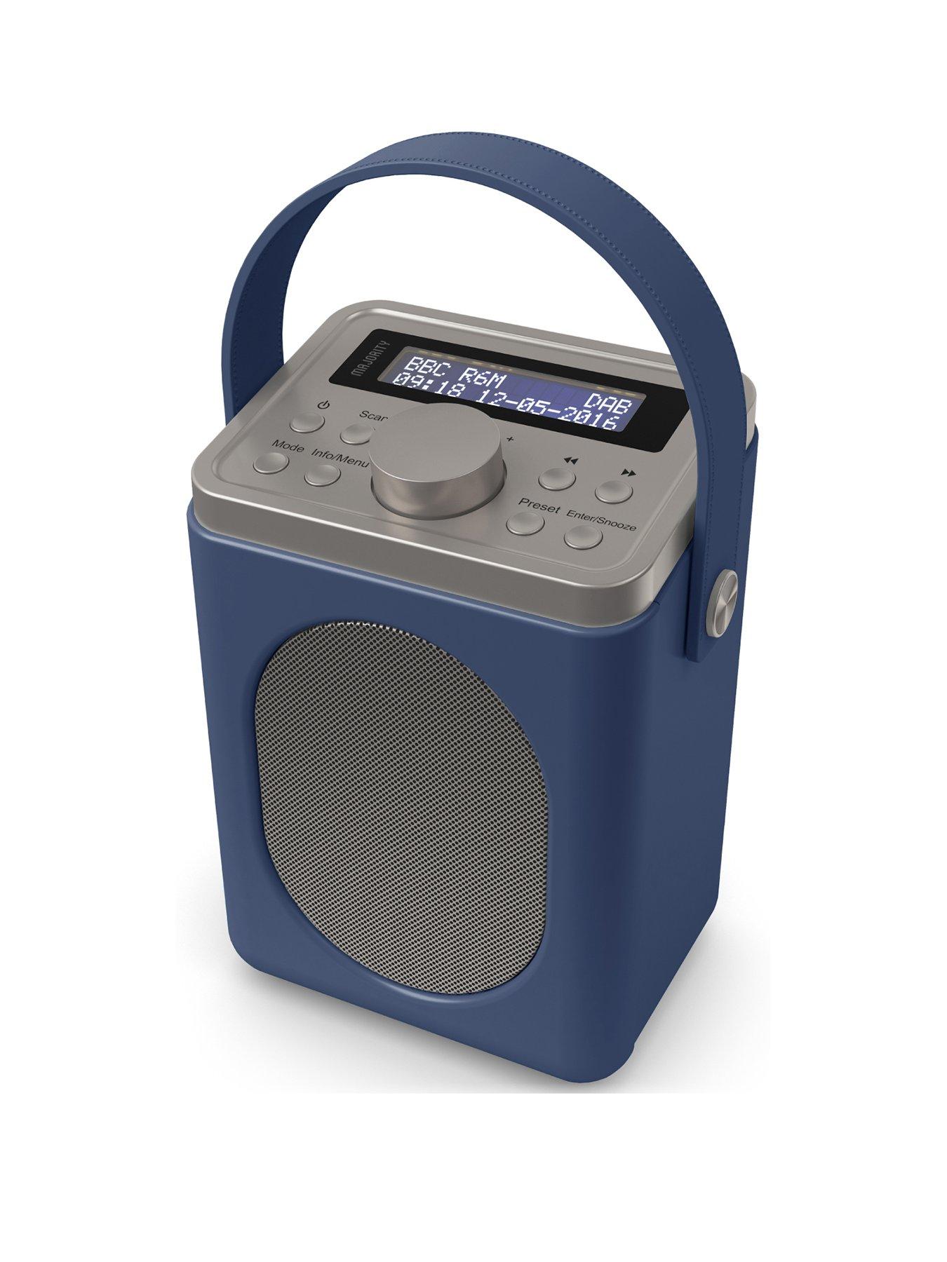 Swan Retro DAB Bluetooth Radio - Blue