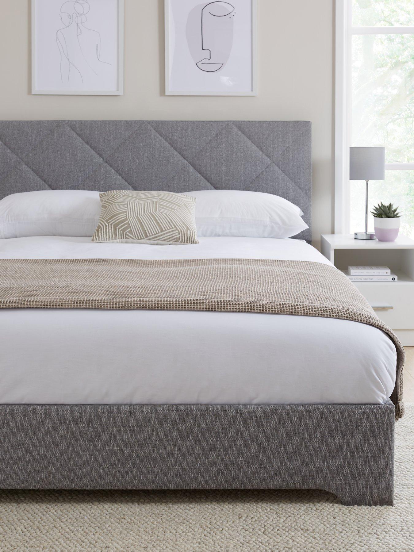 Very Home Luca Bed Frame with Mattress Options (Buy  &  SAVE!)