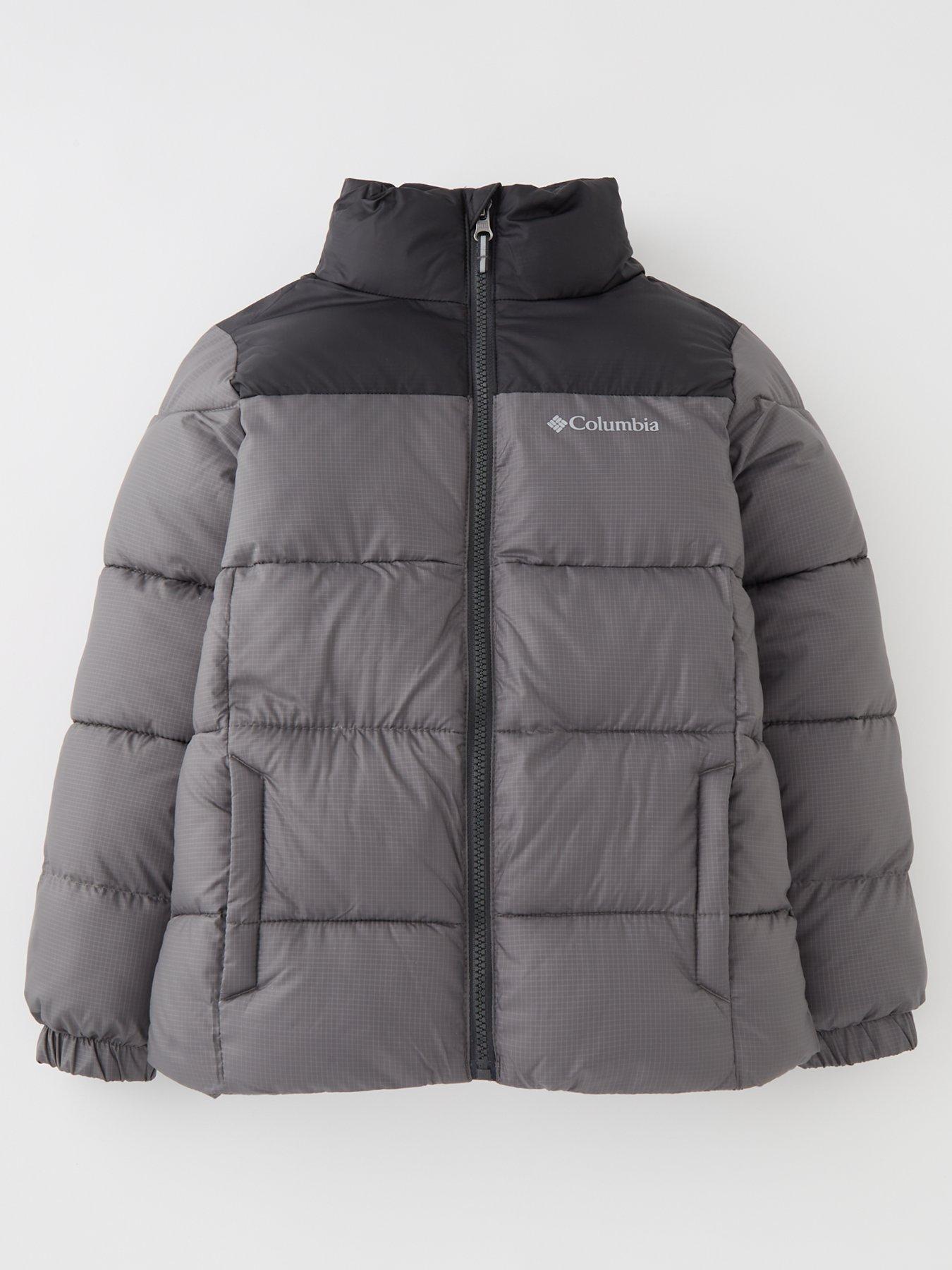 Columbia Kids Puffect Insulated Jacket - Dark Grey