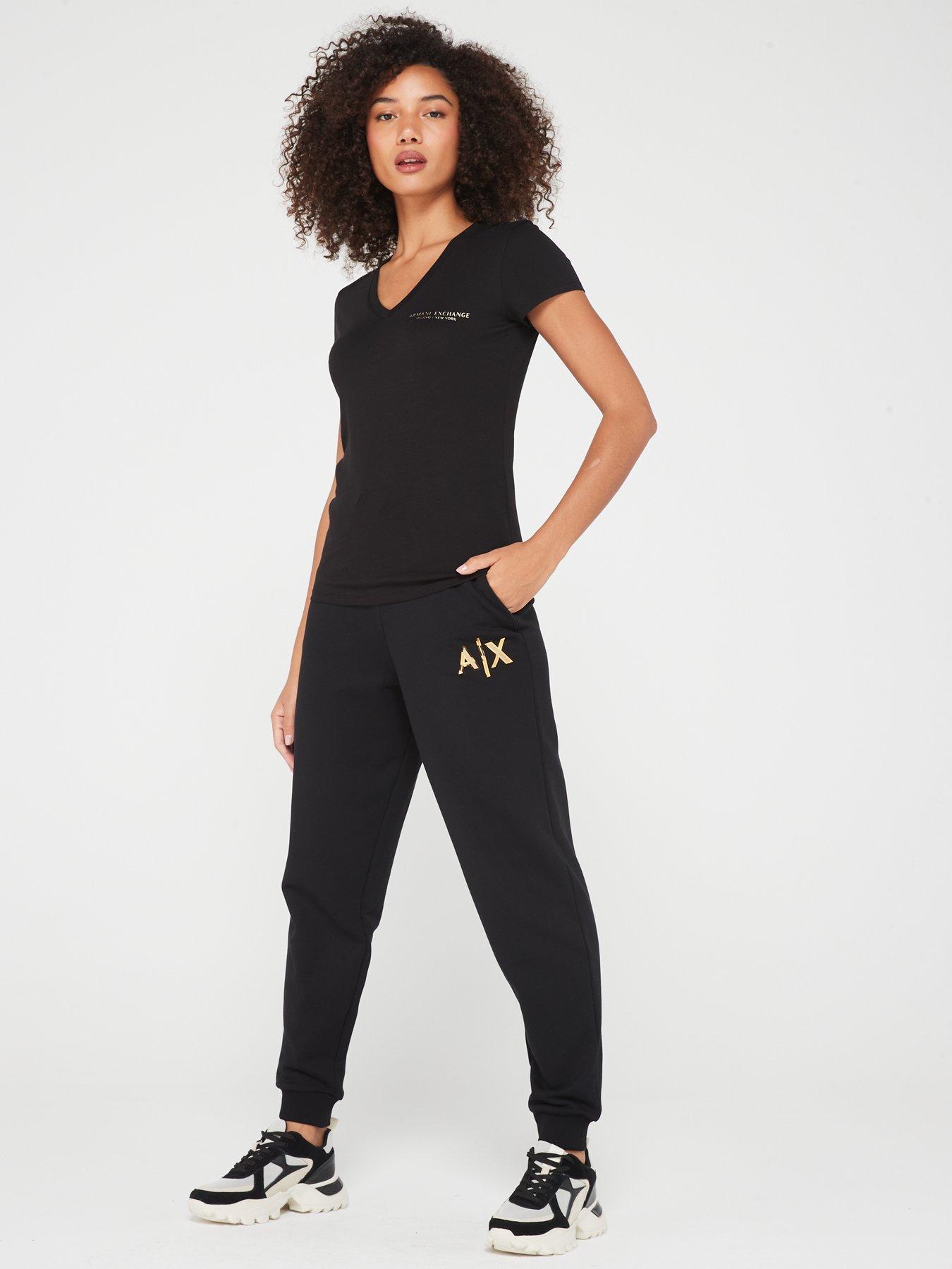 armani-exchange-foil-logo-cotton-jogger-blackdetail