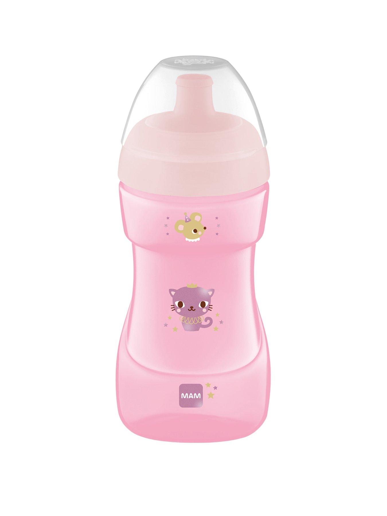 MAM MAM 330ml Sports Cup- Pink - 12 months +