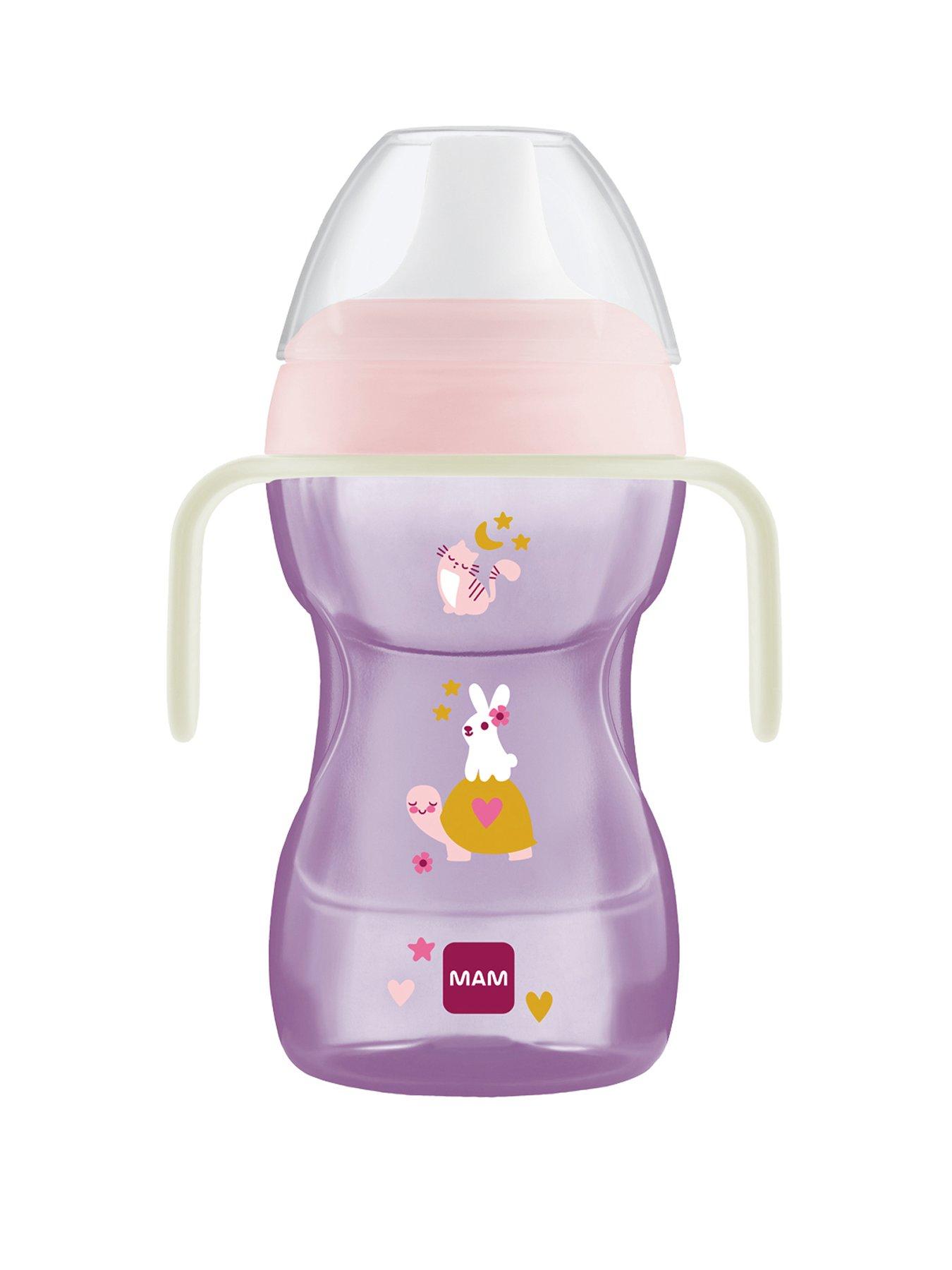 mam-fun-to-drink-cup-270ml-amp-glow-handles-purple