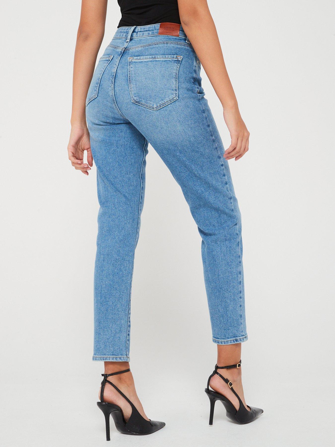 only-emily-stretch-high-waist-straight-leg-ankle-jean-bluestillFront