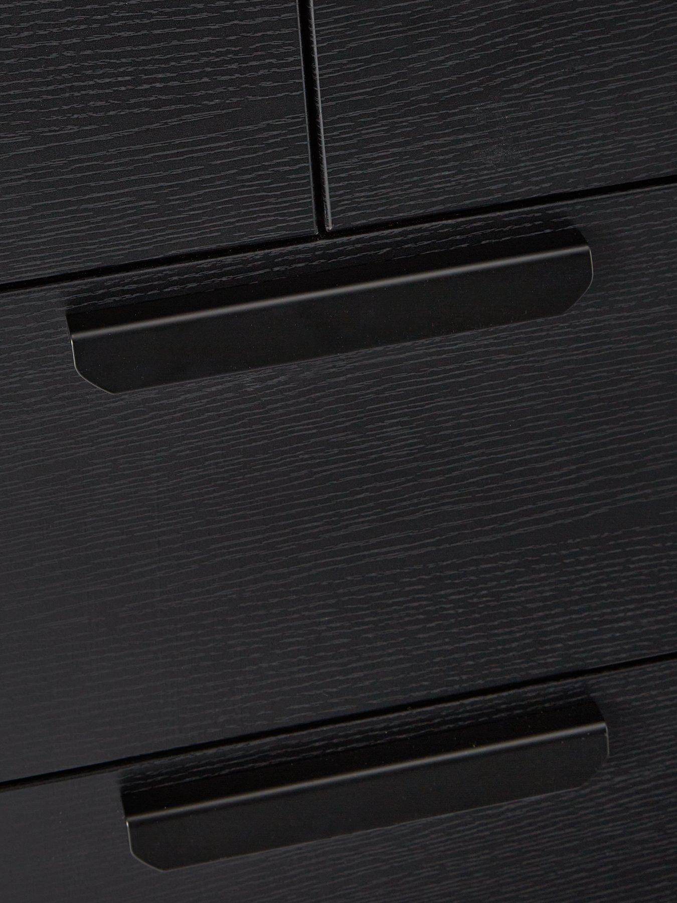 Image 4 of 7 of The Very Collection Carina 2 + 3 Drawer Chest - Black - FSC&reg; Certified