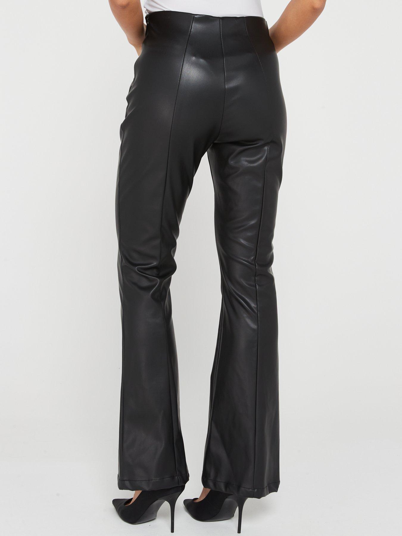 only-idina-high-waist-faux-leather-flare-pant-blackstillFront