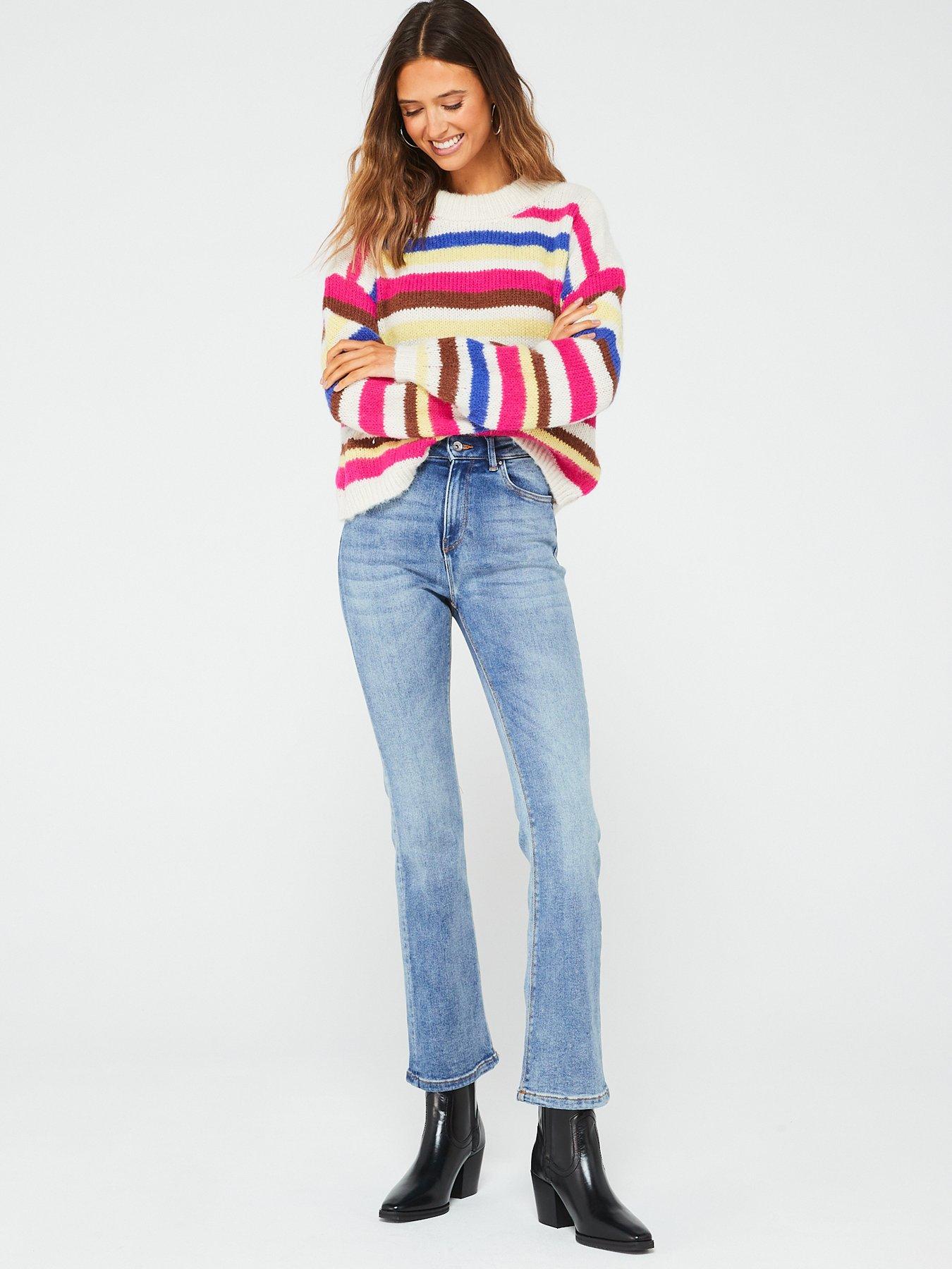 only-mila-high-waist-flared-jeans-blueback