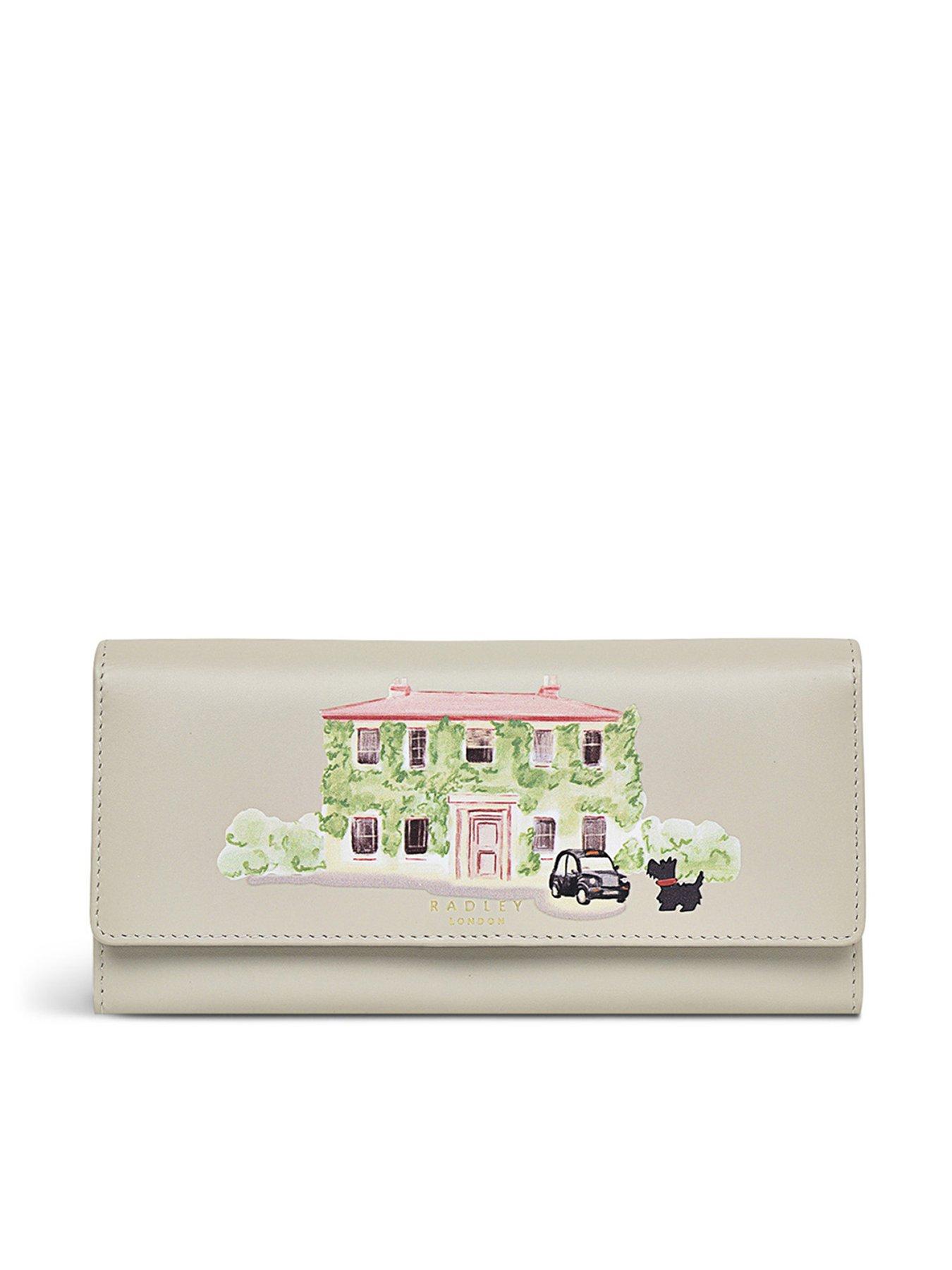Buy Radley London Grey Picture The Radley Hotel Large Flapover Matinee Purse  from Next USA
