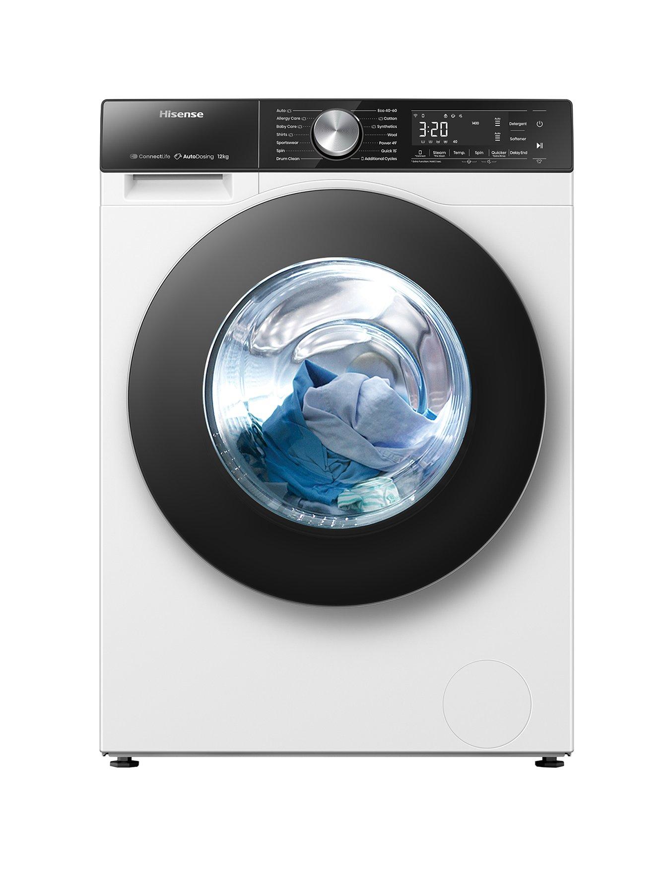 hisense-5s-series-wf5s1245bw-12kg-1400rpm-auto-dosing-freestanding-washing-machine--nbspwhite