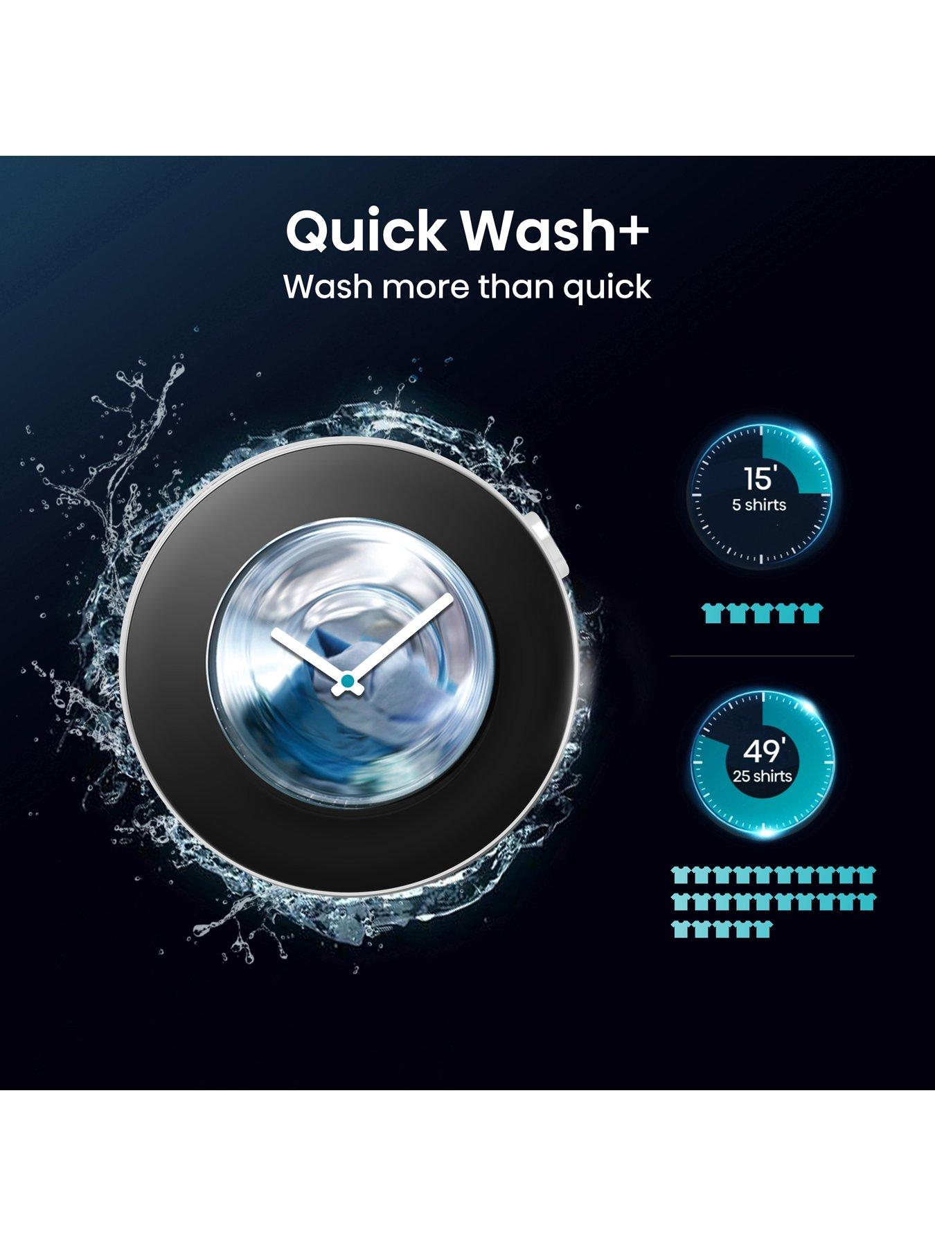 Image 5 of 8 of Hisense 5S Series WF5S1245BB 12KG 1400rpm Auto Dosing Freestanding Washing Machine - Premium Black