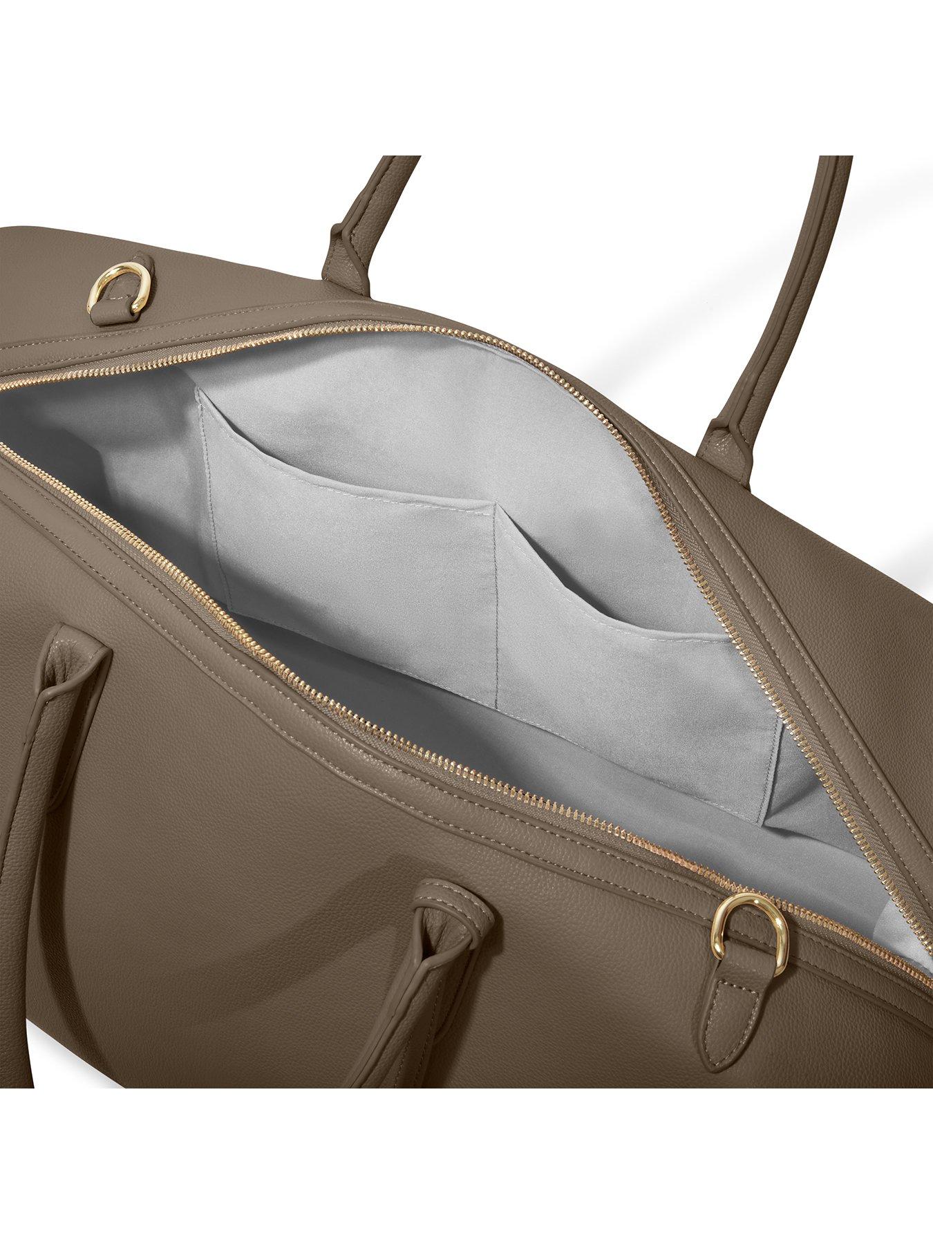 katie-loxton-oxford-weekend-holdall-minkstillFront