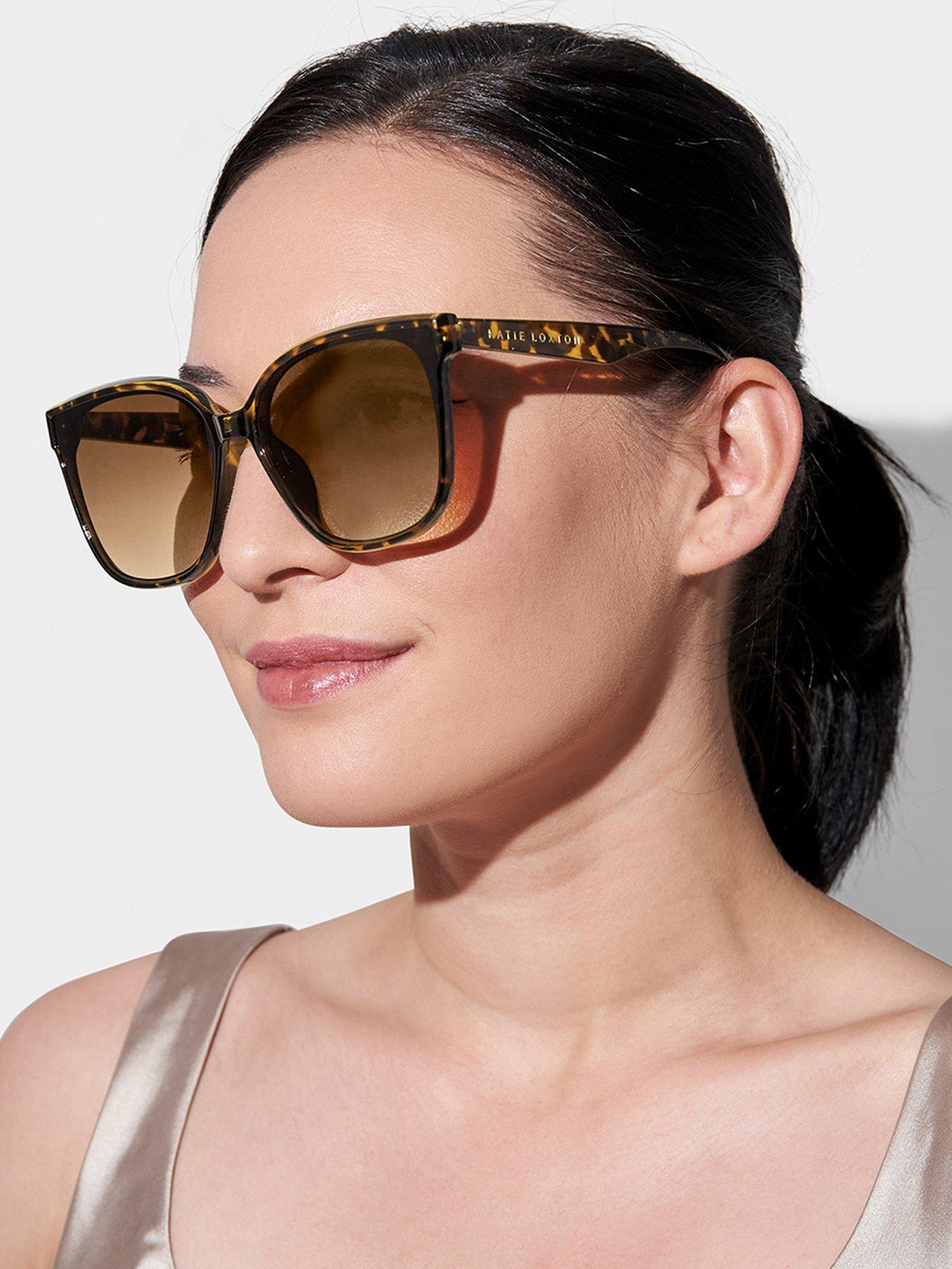 Image 1 of 5 of Katie Loxton Savannah Sunglasses - Brown Tortoiseshell