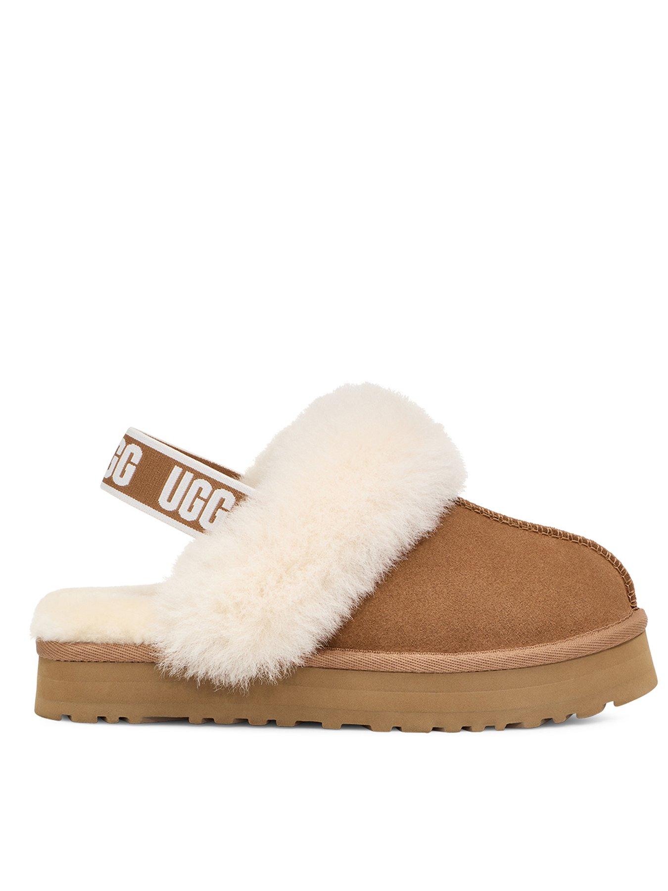 UGG Ugg Kids Funkette Slipper Brown Very Ireland