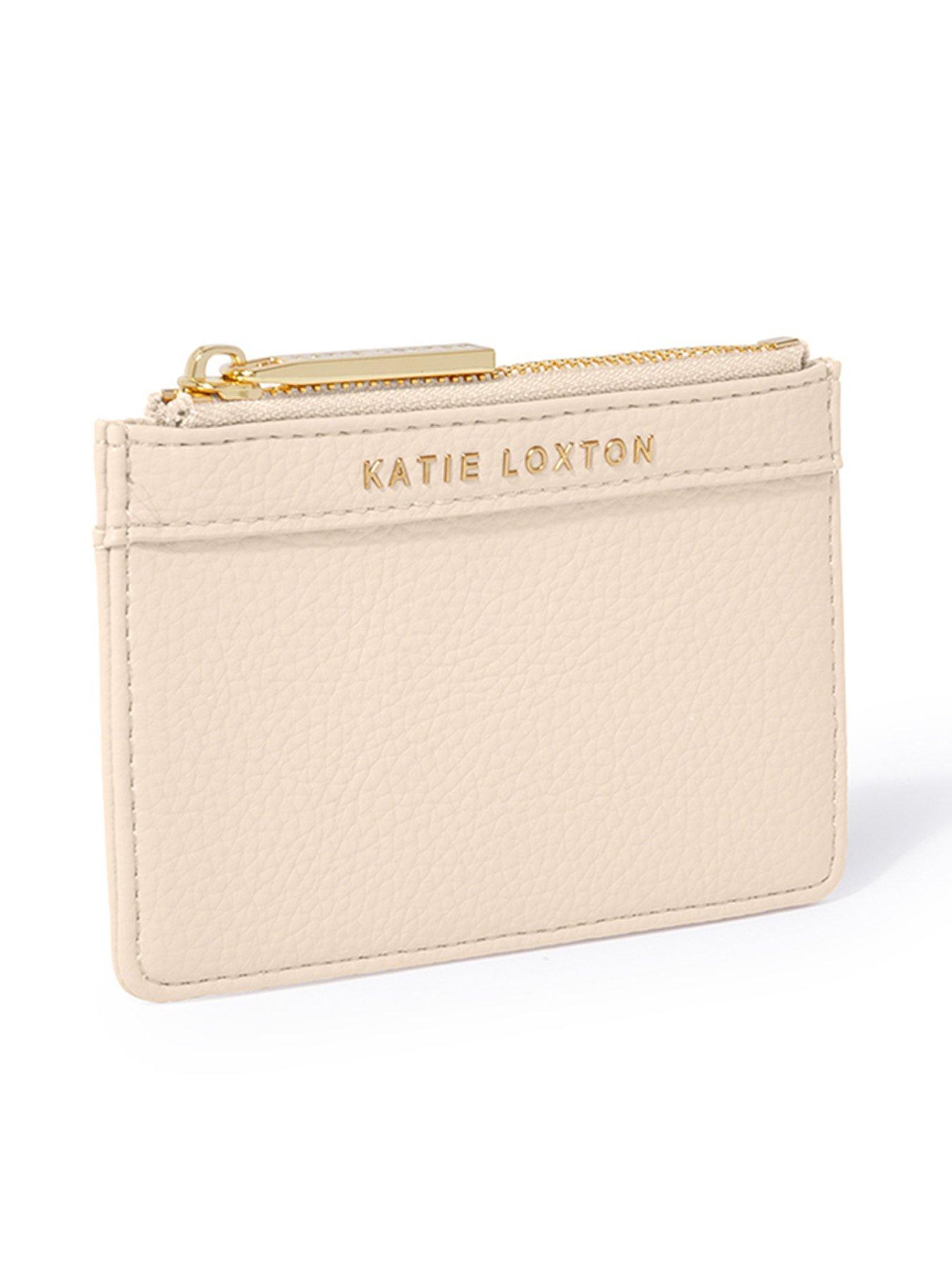 Katie Loxton Isla Coin Purse & Cardholder Off White