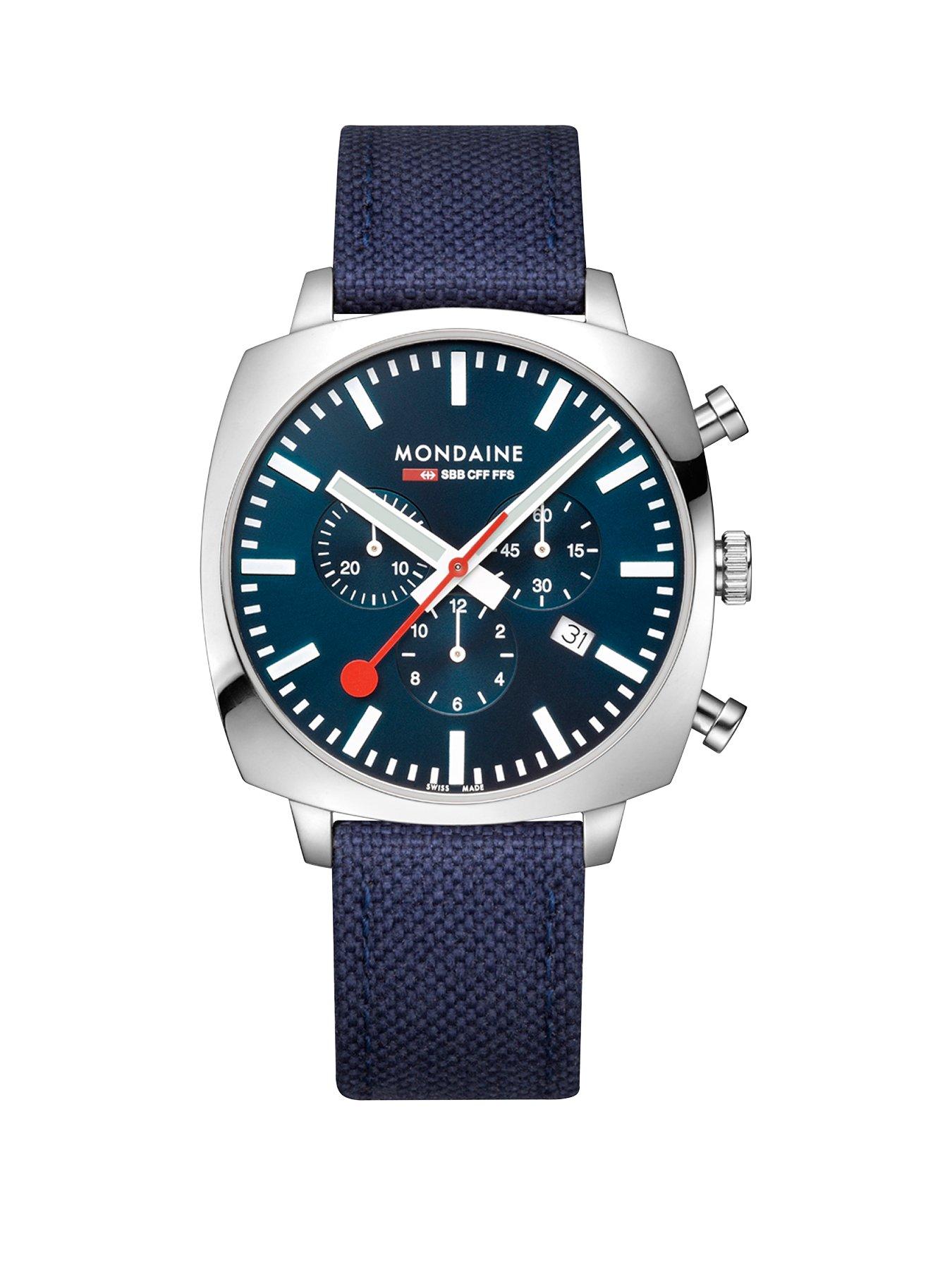 undefined Mondaine Grand Cushion Mens Watch