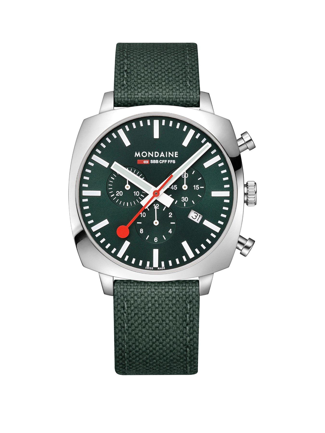 Mondaine Mondaine Grand Cushion Mens Watch