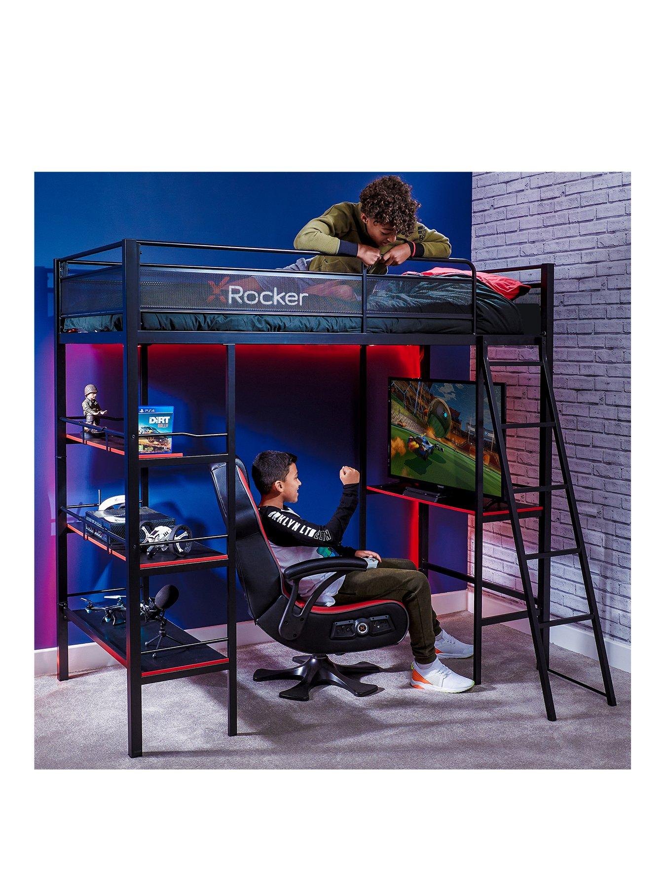 x-rocker-fortress-gaming-bunk-bedstillFront