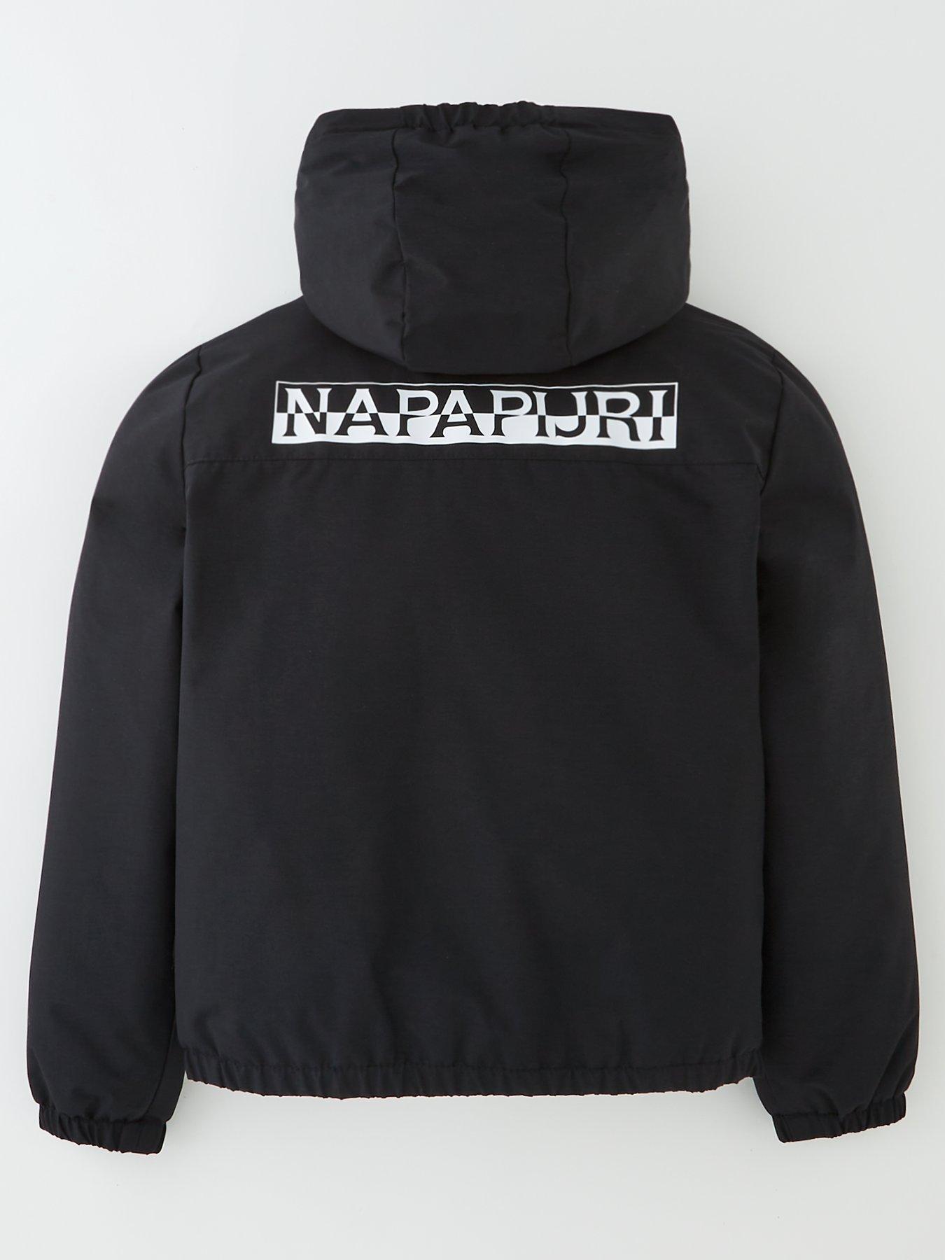 Image 2 of 4 of NAPAPIJRI A-Scott Layered Down Jacket - Black