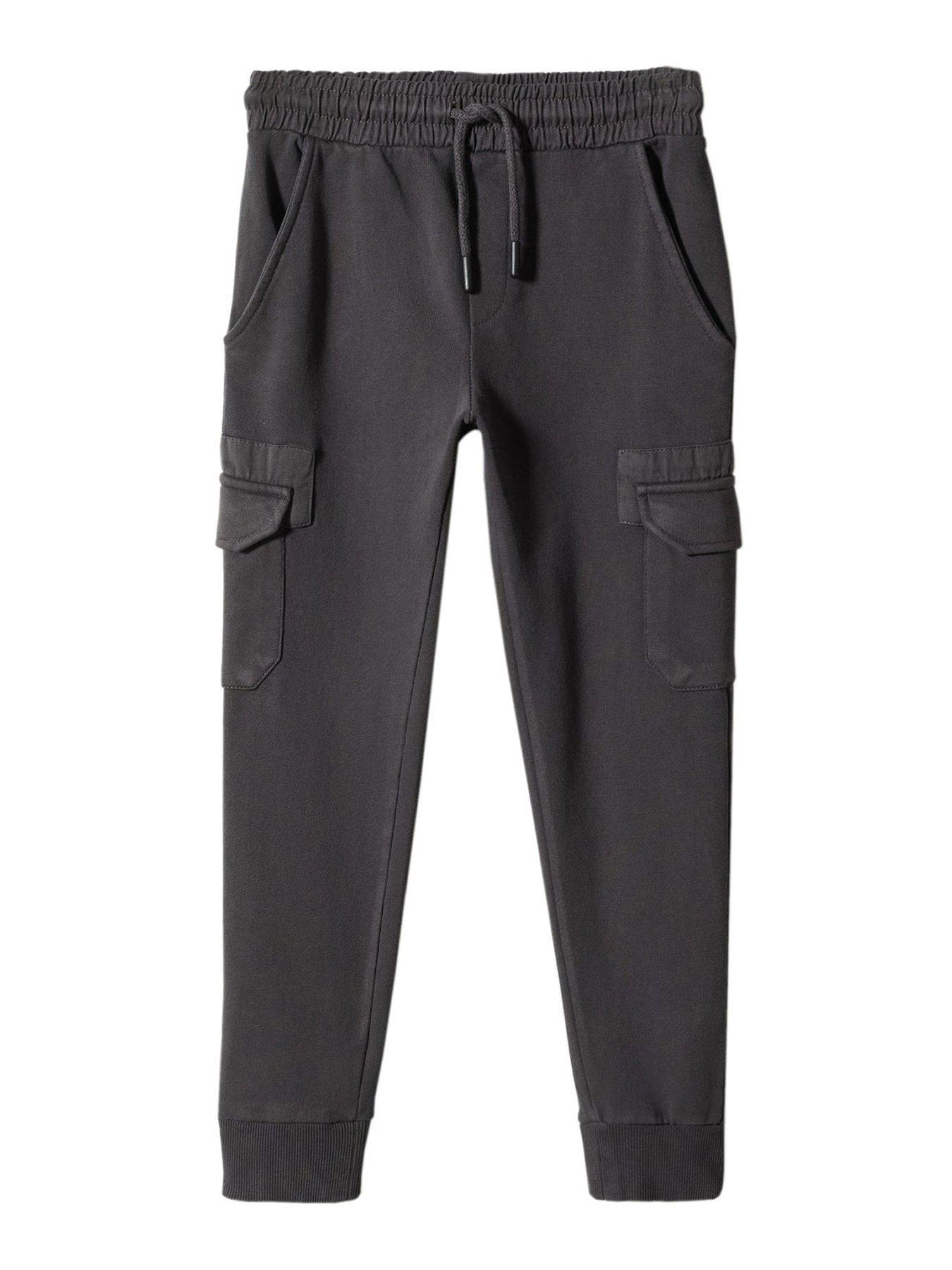 Boys charcoal 2024 grey joggers