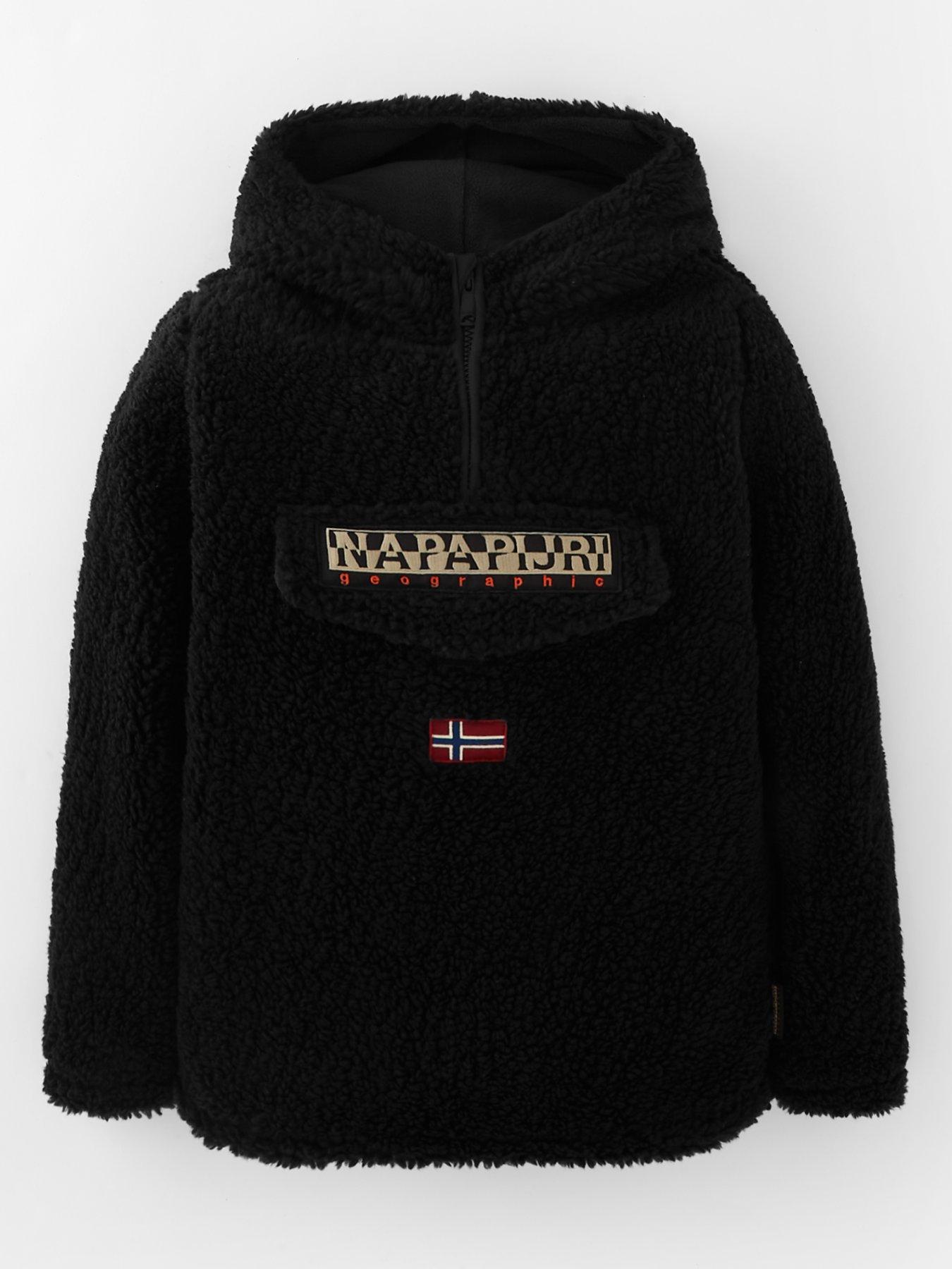 Napapijri sherpa hoodie on sale