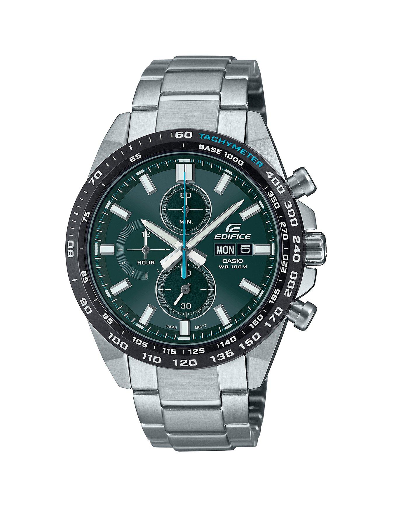 casio-efr-574db-3avuefnbspmens-chronographnbspwatch-silvergreen