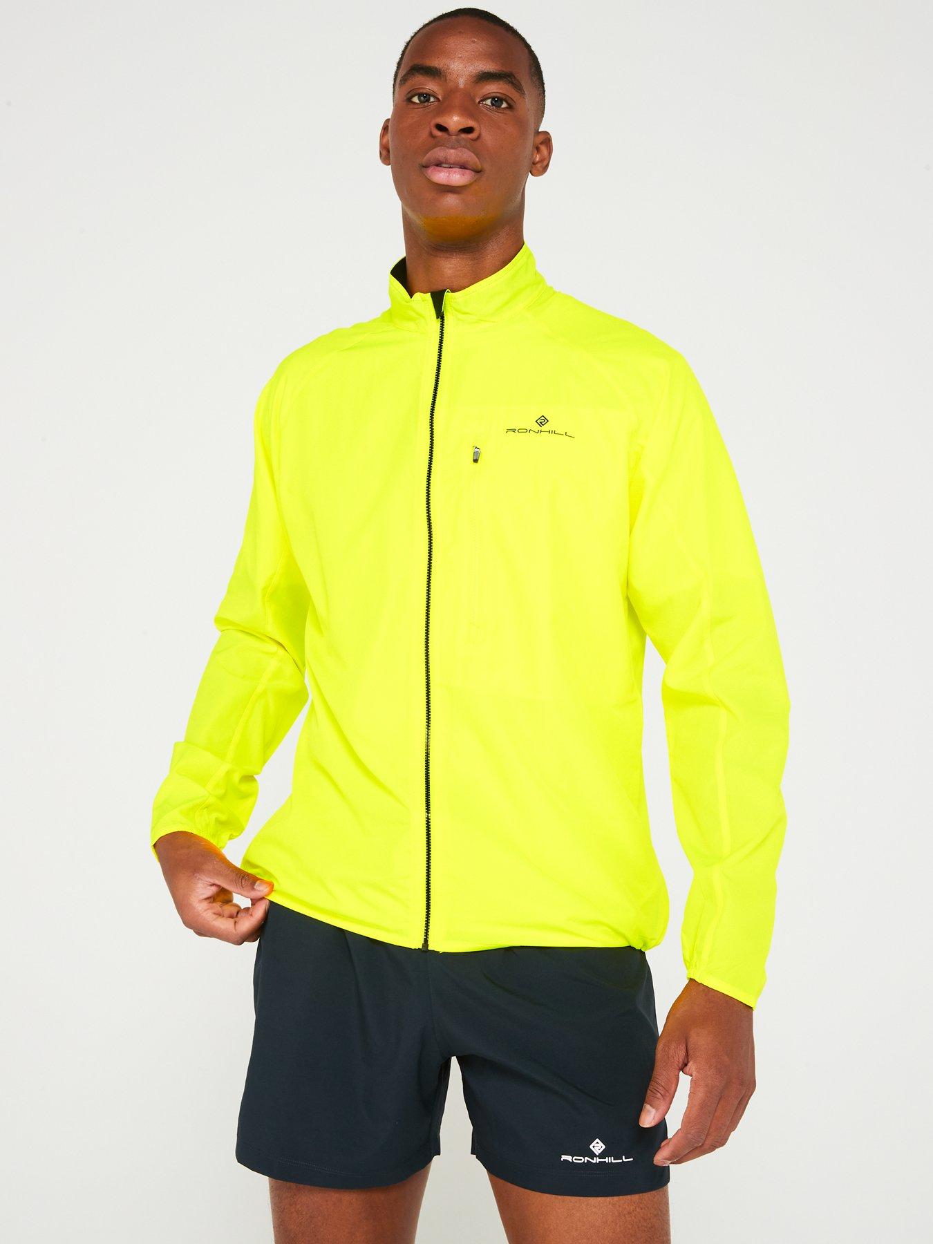 Ronhill Men s Core Running Jacket Yellow Very Ireland