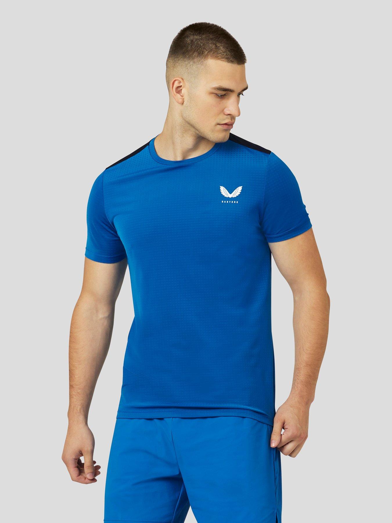 castore-mens-castore-short-sleeve-active-mesh-tee-navyfront