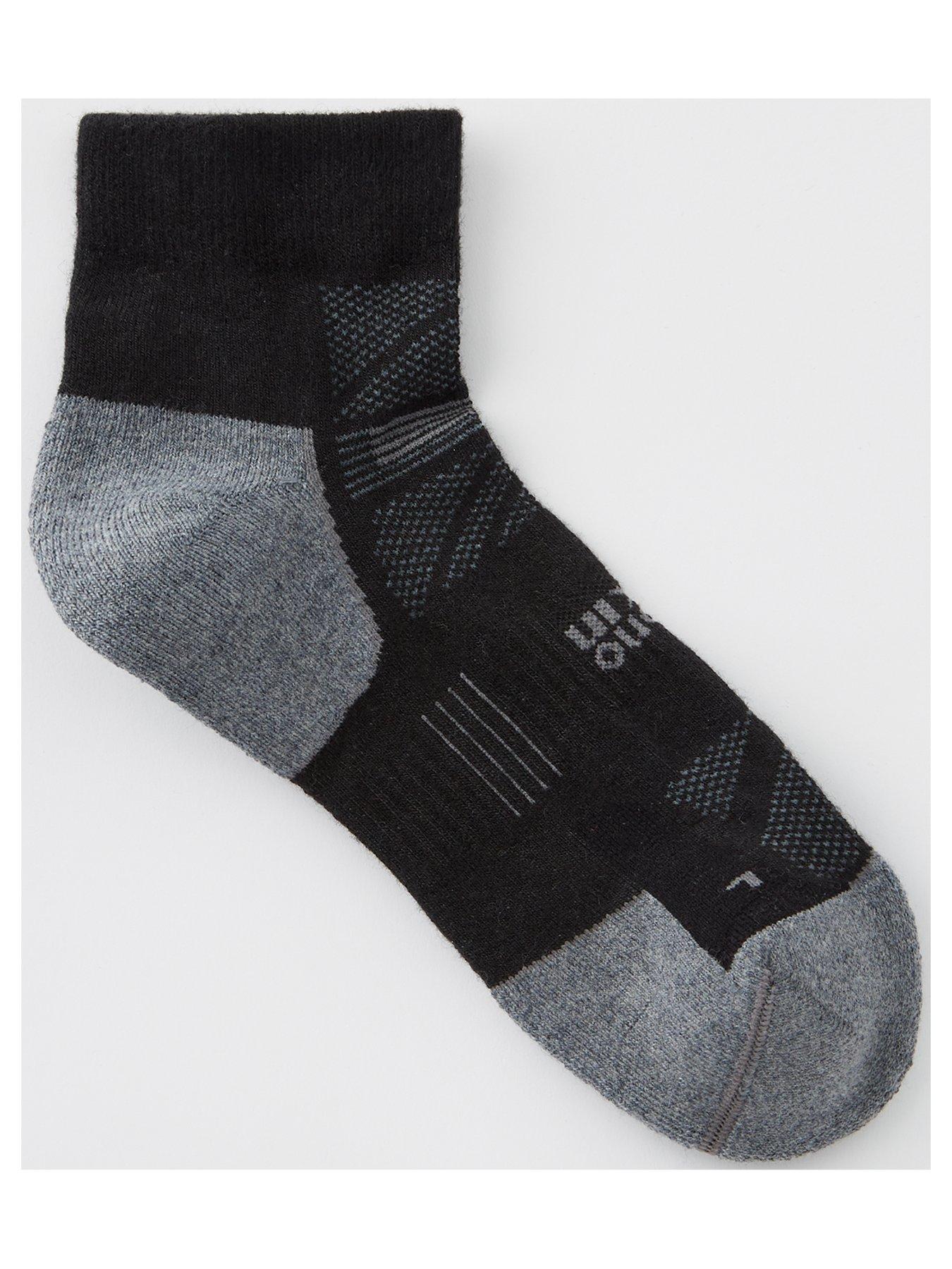 Image 1 of 2 of Hilly Men's Supreme Anklet Sock - Black