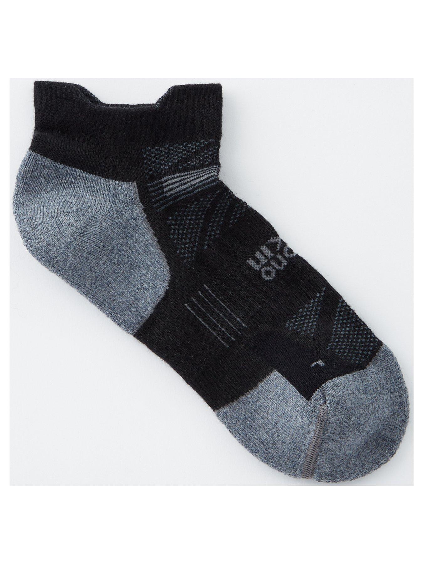 Image 1 of 2 of Hilly Men's Supreme Socklet Sock - Black