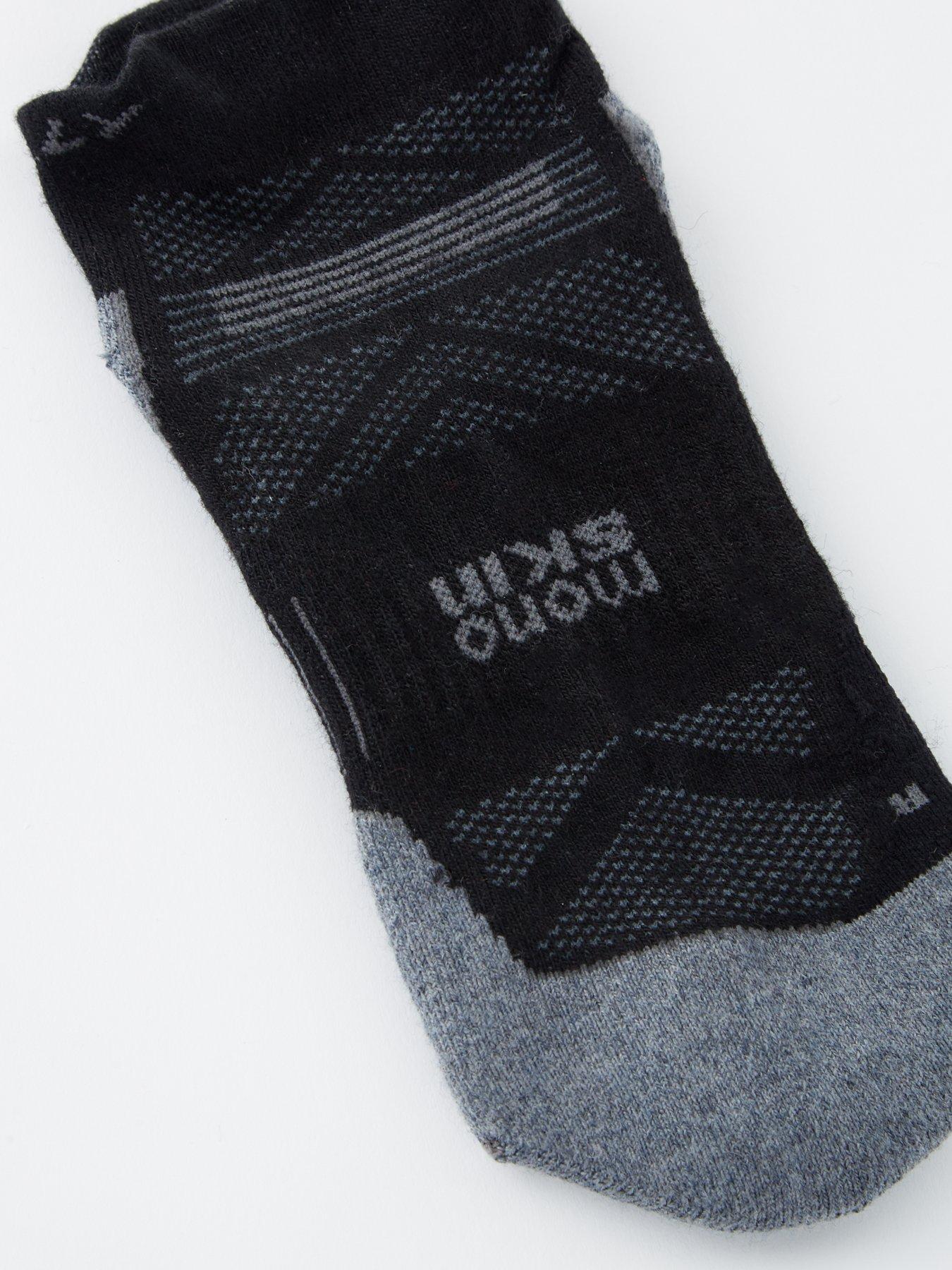 Image 2 of 2 of Hilly Men's Supreme Socklet Sock - Black