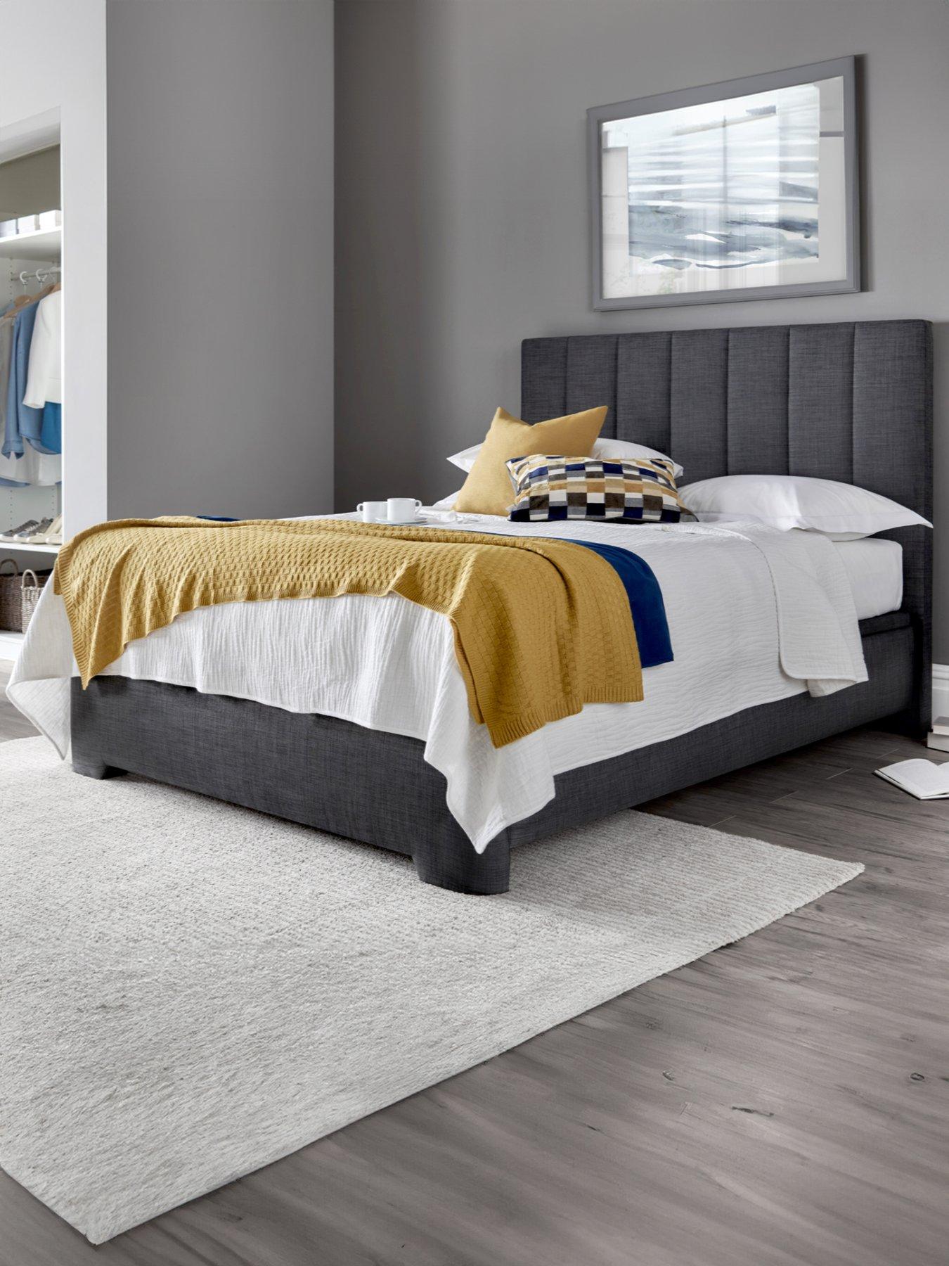Image of Very Home Ravena End Lift Up Ottoman Storage Bed With Airsprung Mattress Offer (Buy  &  SAVE!)