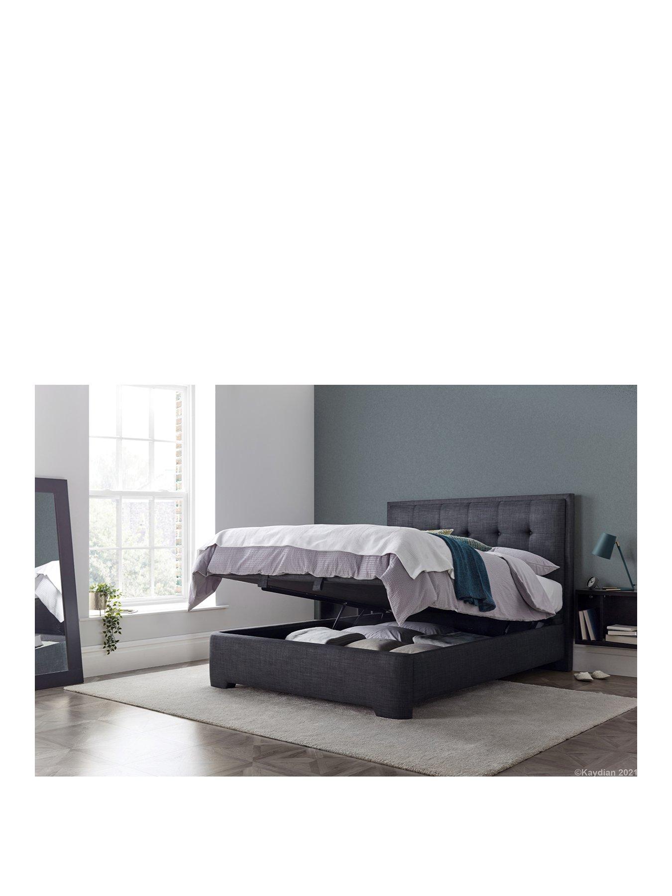 very-home-comer-end-lift-up-ottoman-storage-bed-with-airsprung-mattress-options-buy-amp-savestillFront