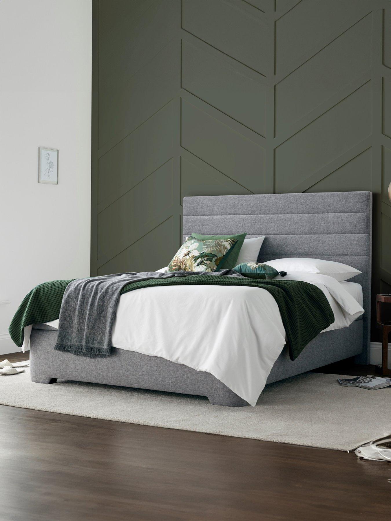 The Very Collection Sona End Lift Up Ottoman Storage Bed with Airsprung Mattress Options (Buy  &  SAVE!)
