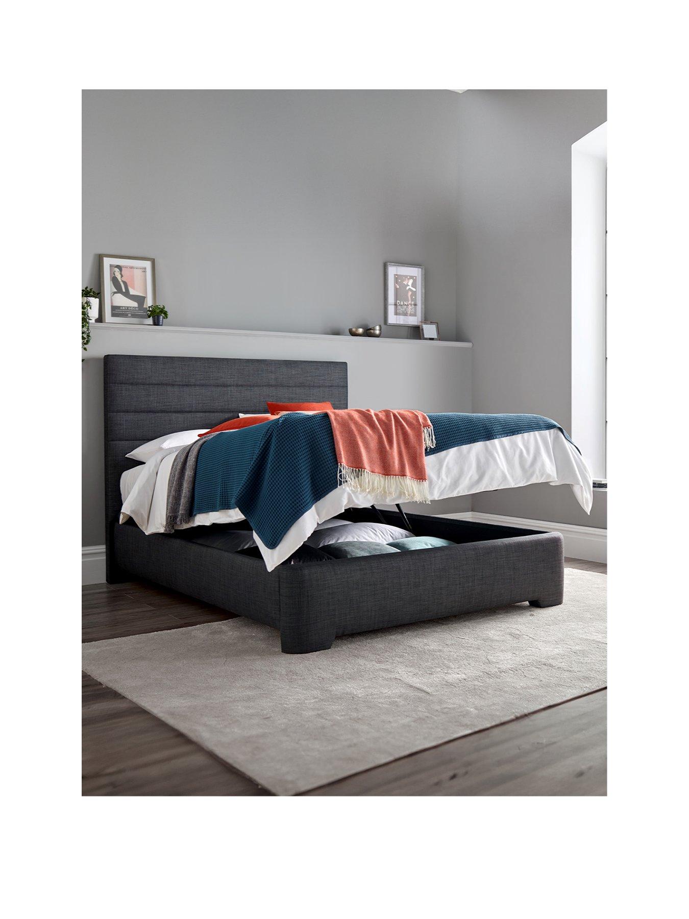 very-home-sonanbspottoman-bed-frame-with-airsprung-mattress-options-buy-amp-savestillFront