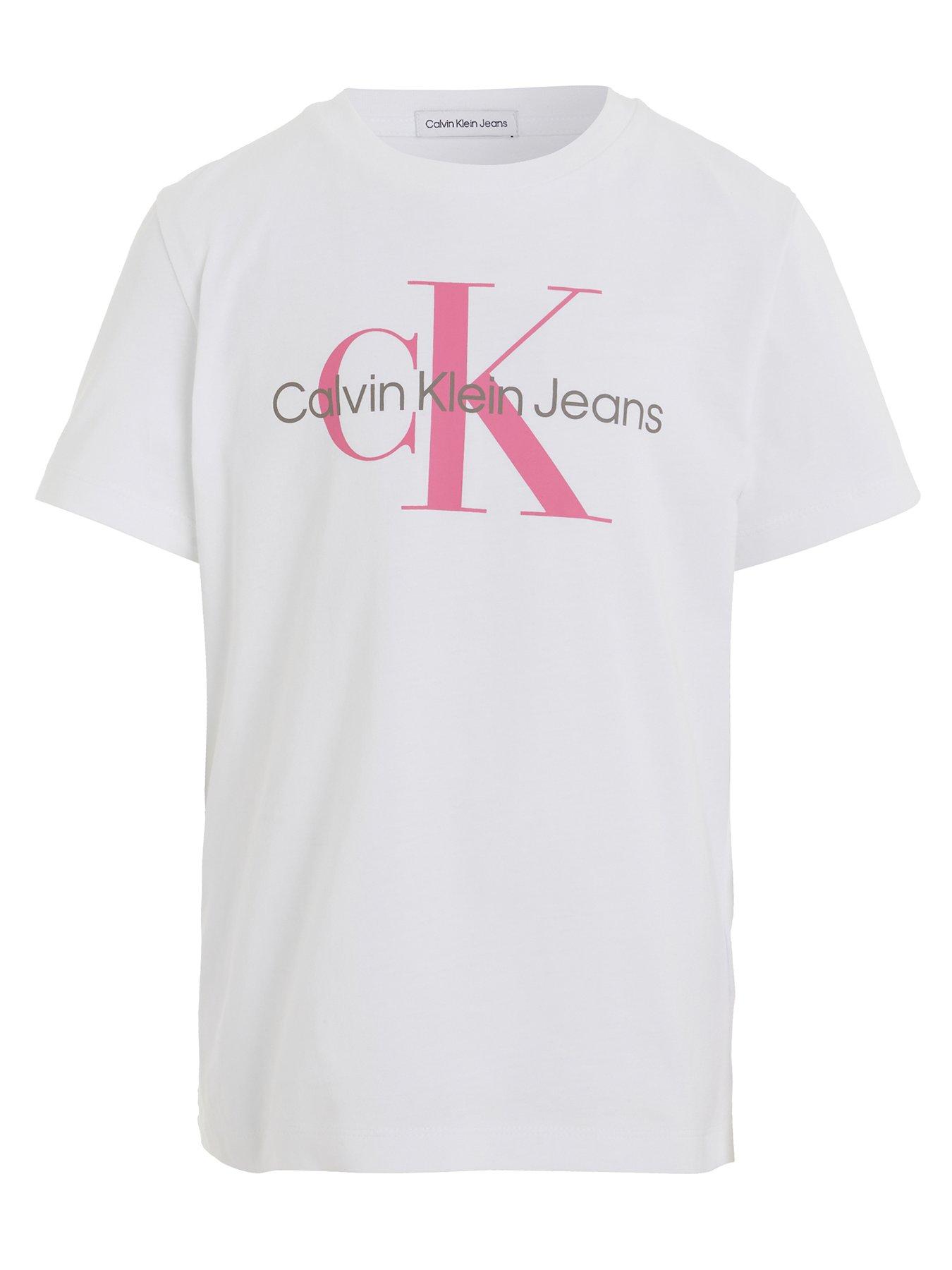 Calvin Klein Tee Shirt  Girls tee shirts, Calvin klein outfits
