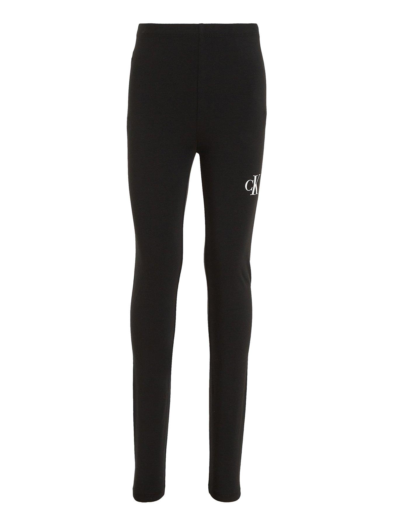 BOSS Girls Logo Leggings - Black