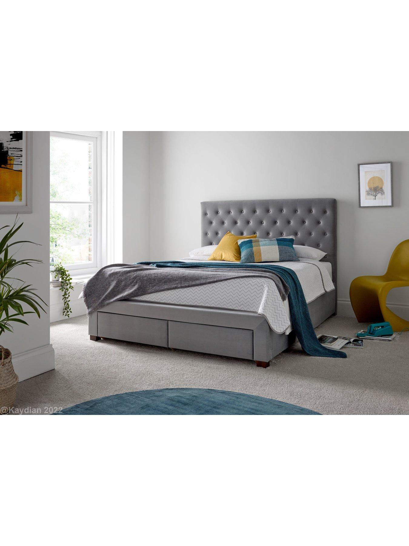 Bed frame for 2 queen outlet mattresses