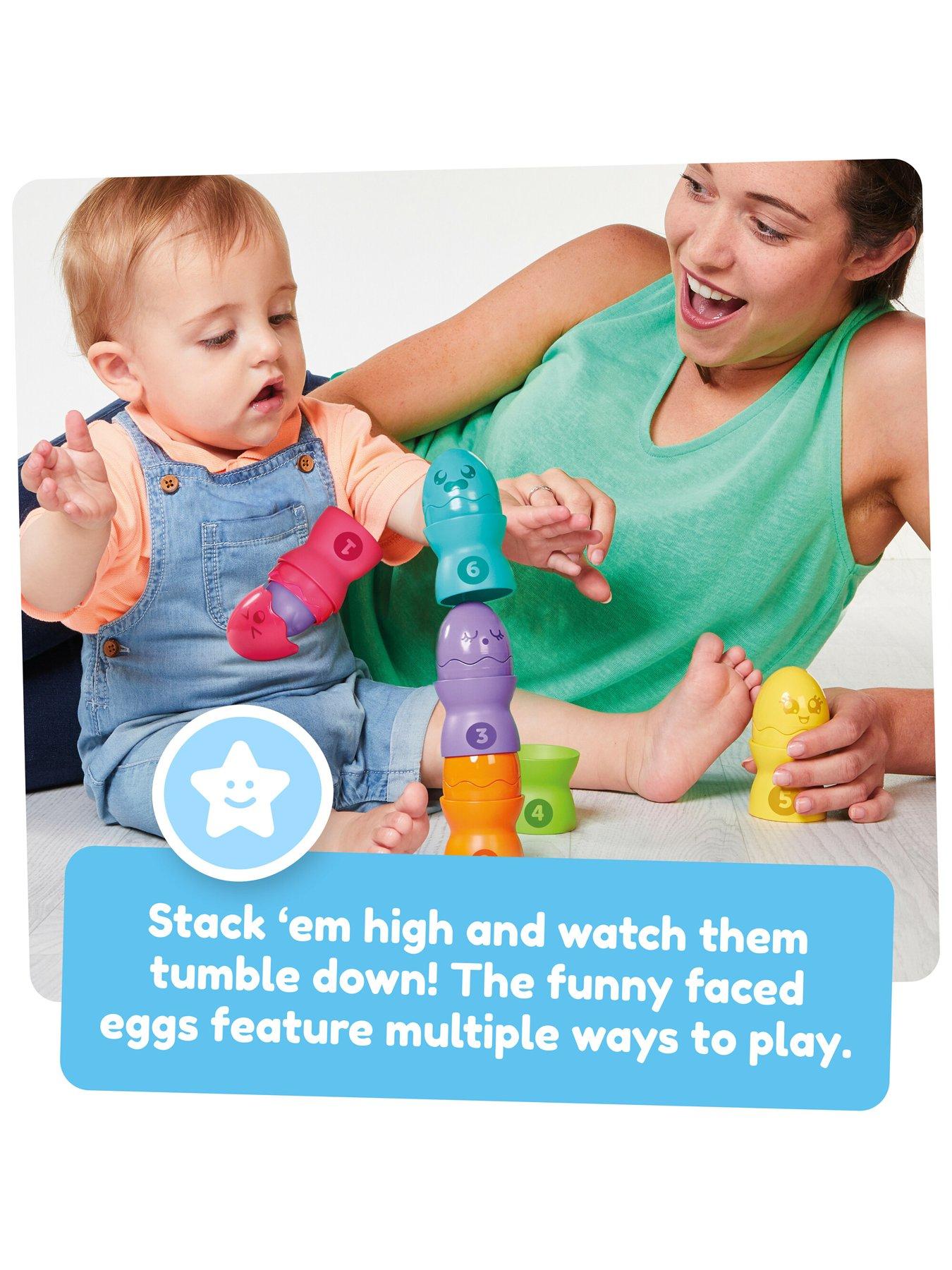 Image 4 of 6 of Tomy Hide & Squeak Egg Stackers Refresh