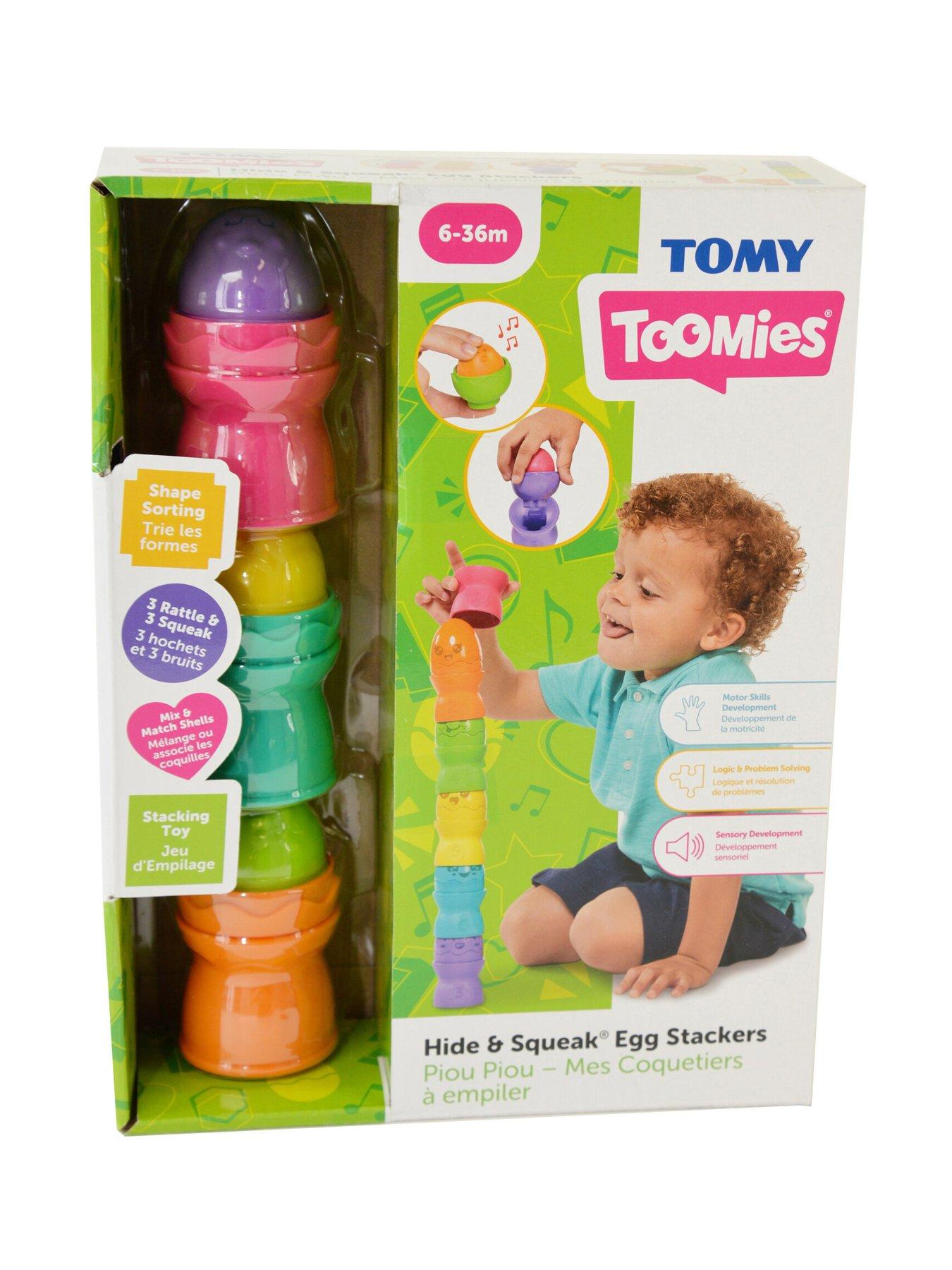Image 6 of 6 of Tomy Hide & Squeak Egg Stackers Refresh