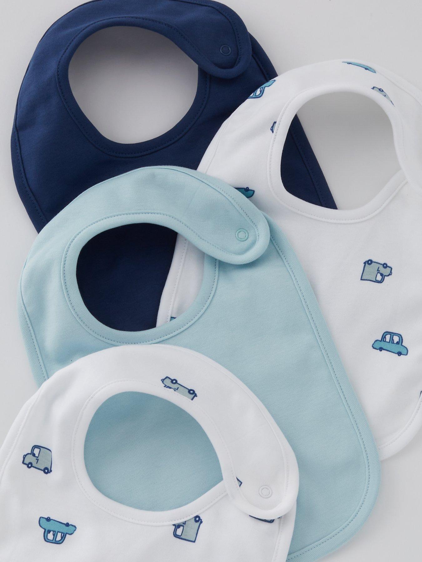 Image 5 of 5 of Everyday Baby&nbsp;Boys Bib&nbsp;4 Pack - Blue