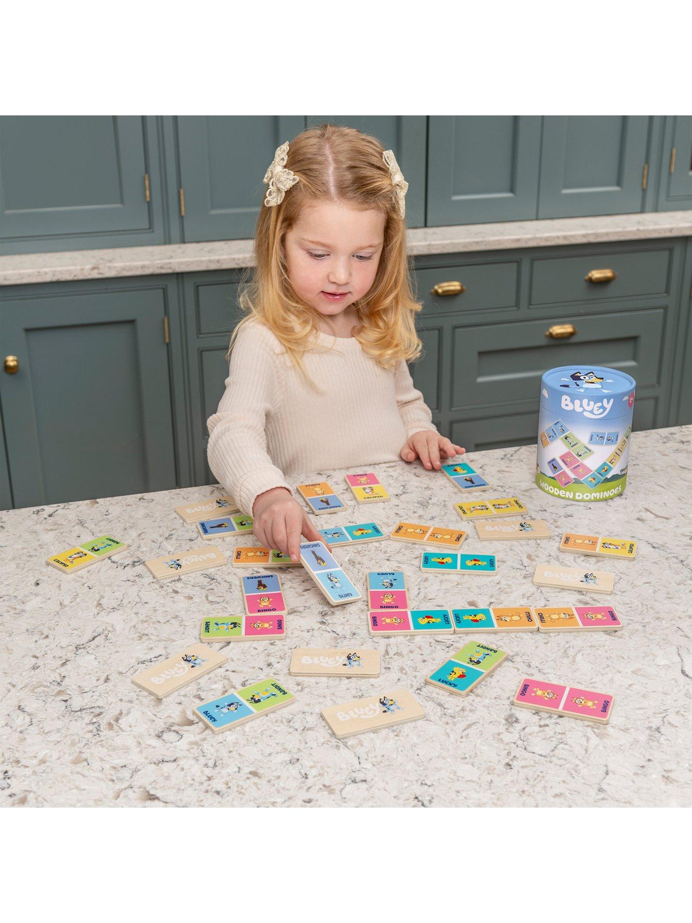 Image 2 of 6 of Bluey Bluey Dominoes and Memory Game