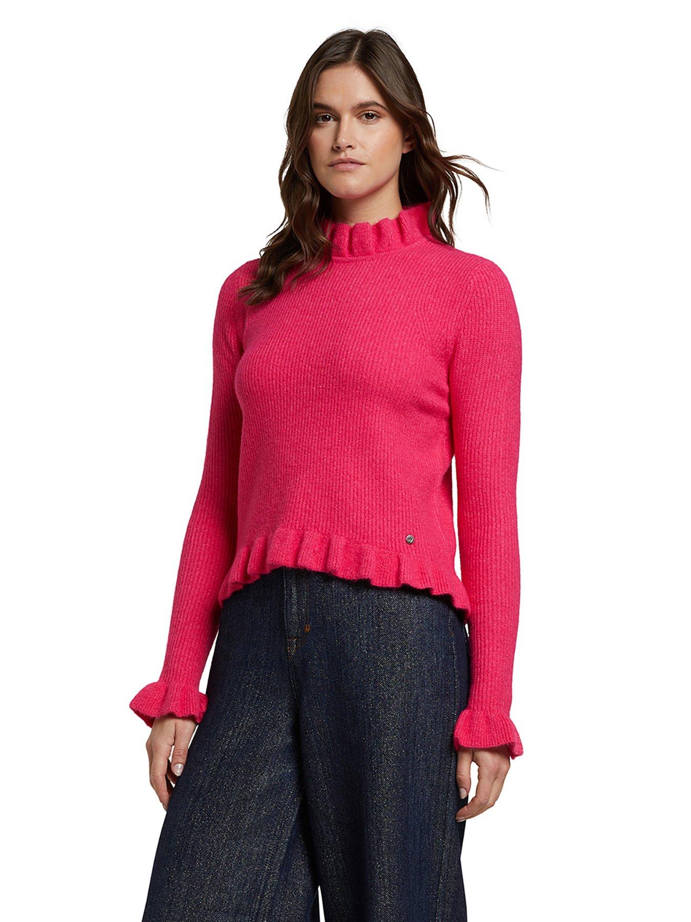 Ted baker clearance pink frill jumper