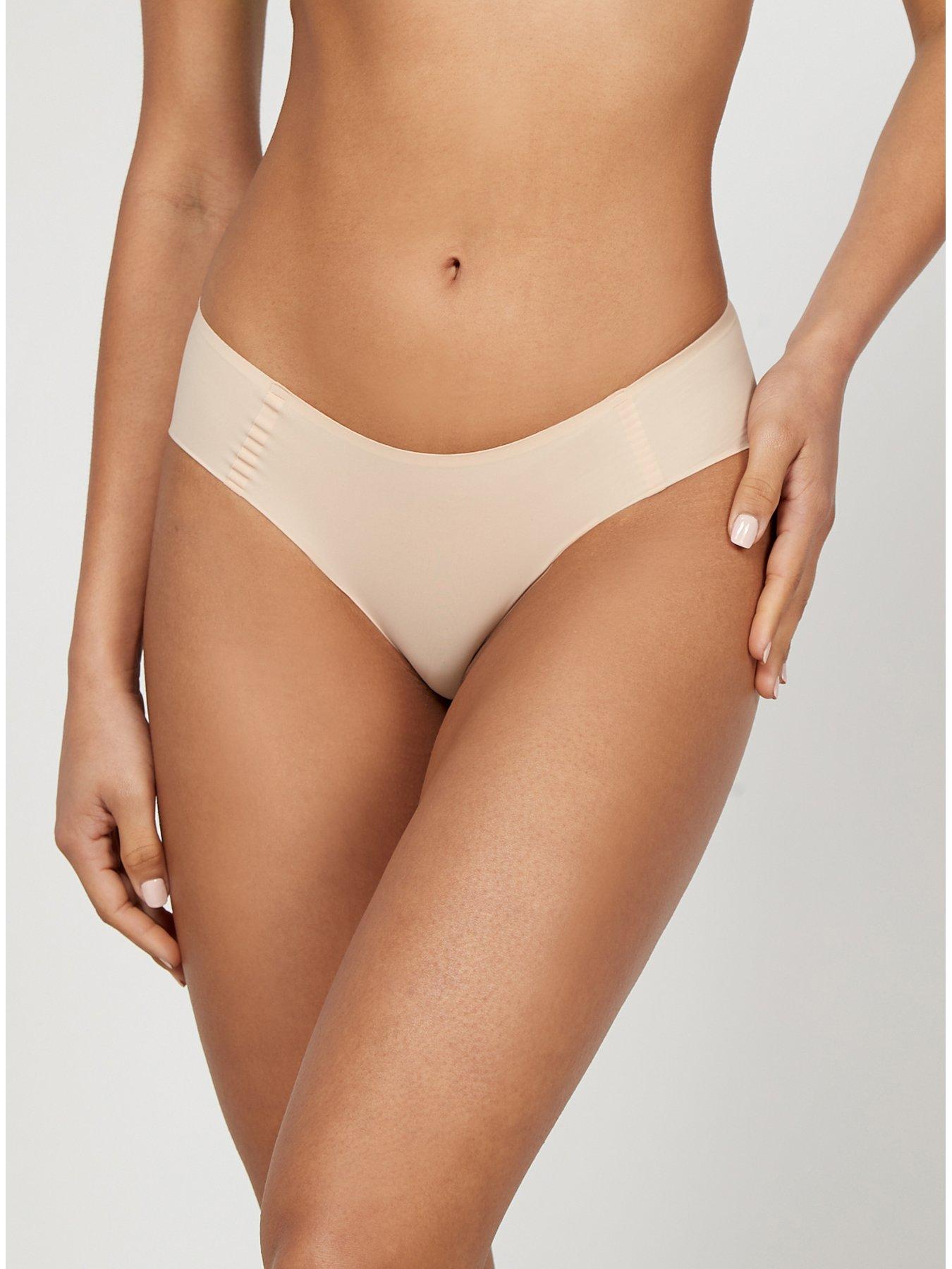 boux-avenue-bonded-microfibre-shortsnbsp--nude