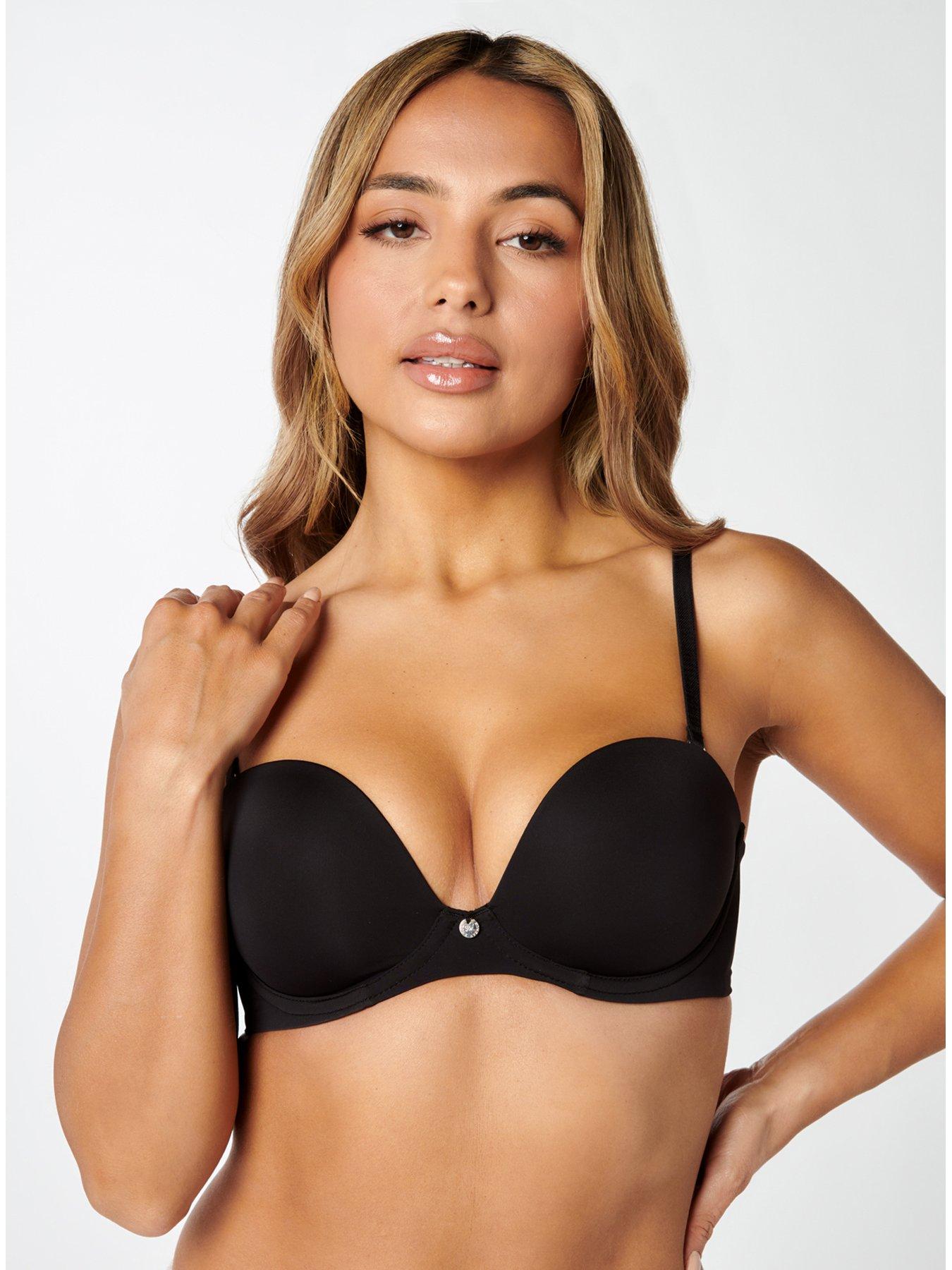 Calvin Klein - Strapless Bra - Women's Underwear - Black - Perfectly Fit -  78% Polyamide 22% Elastane - Seamless Cups - Underwire