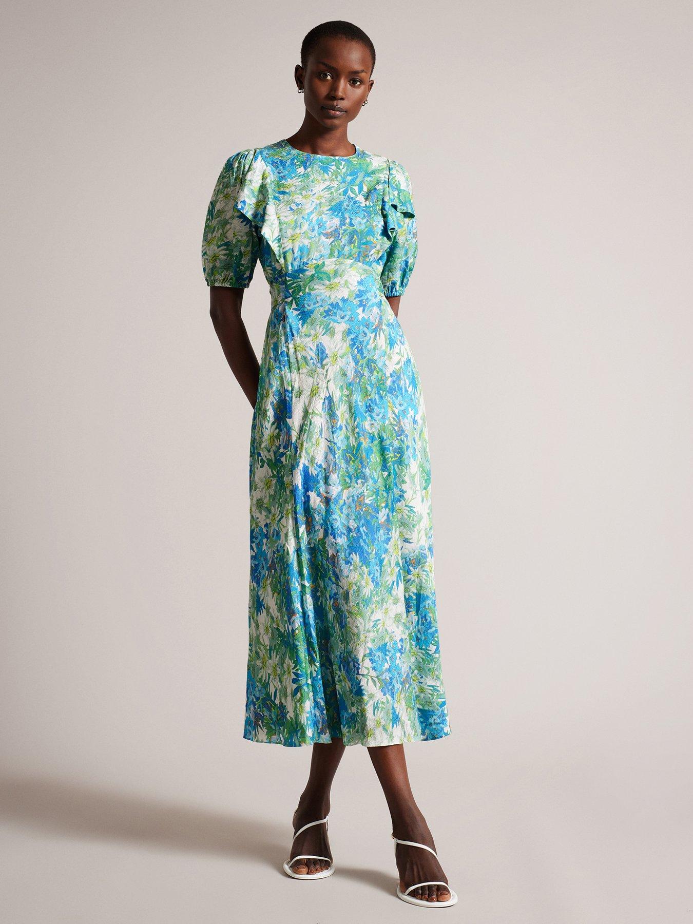 ted-baker-nicciey-puff-sleeve-ruffle-midi-dress-multi