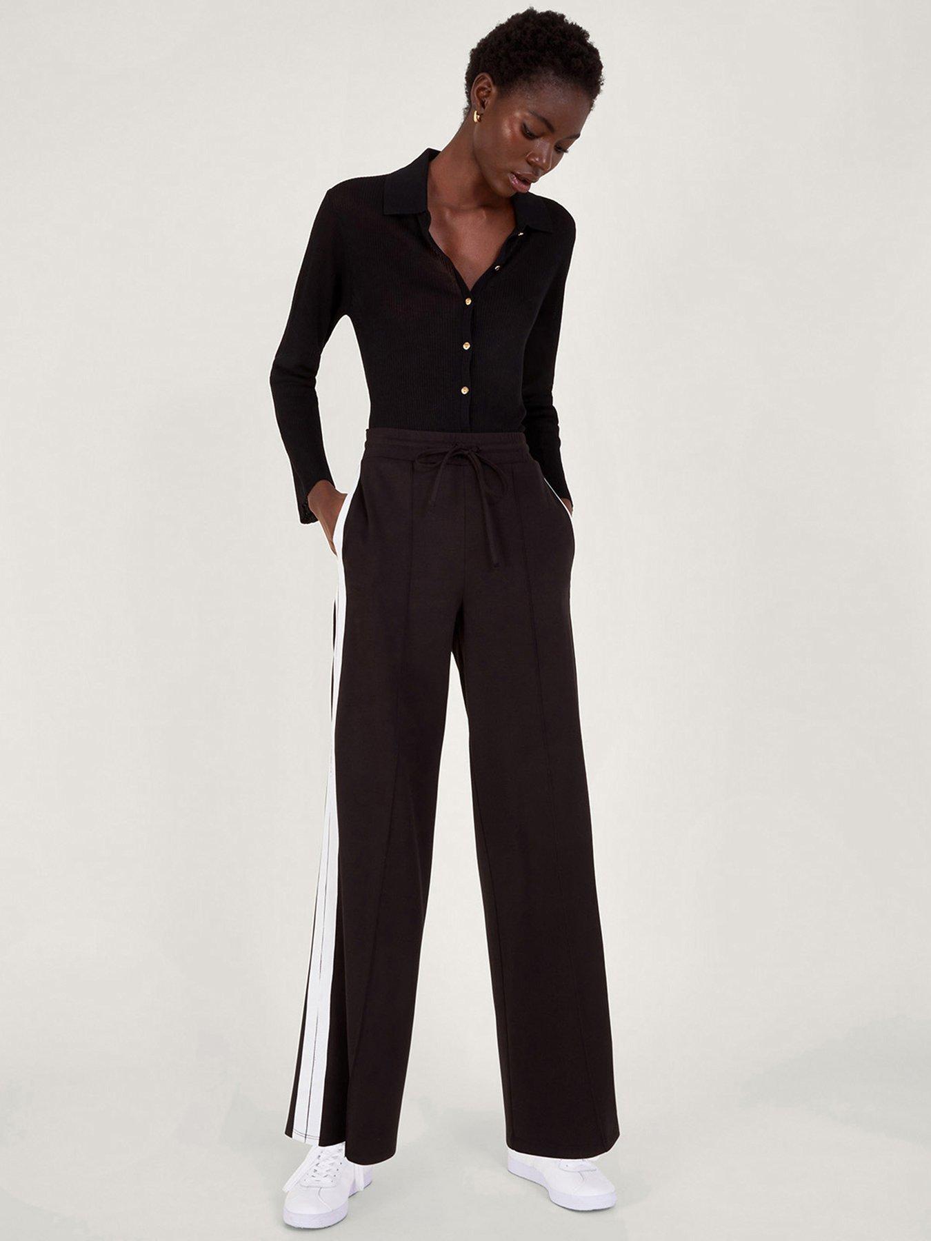 monsoon-susie-stripe-trouser-blackfront
