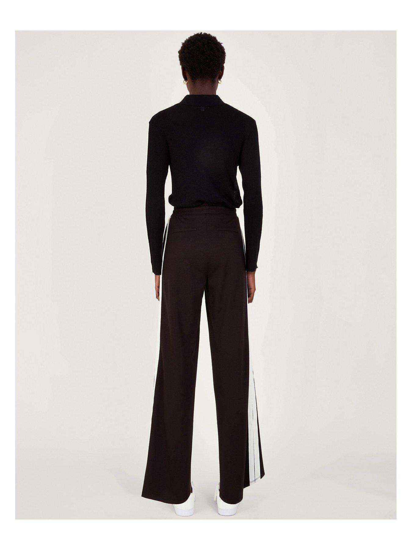 monsoon-susie-stripe-trouser-blackstillFront