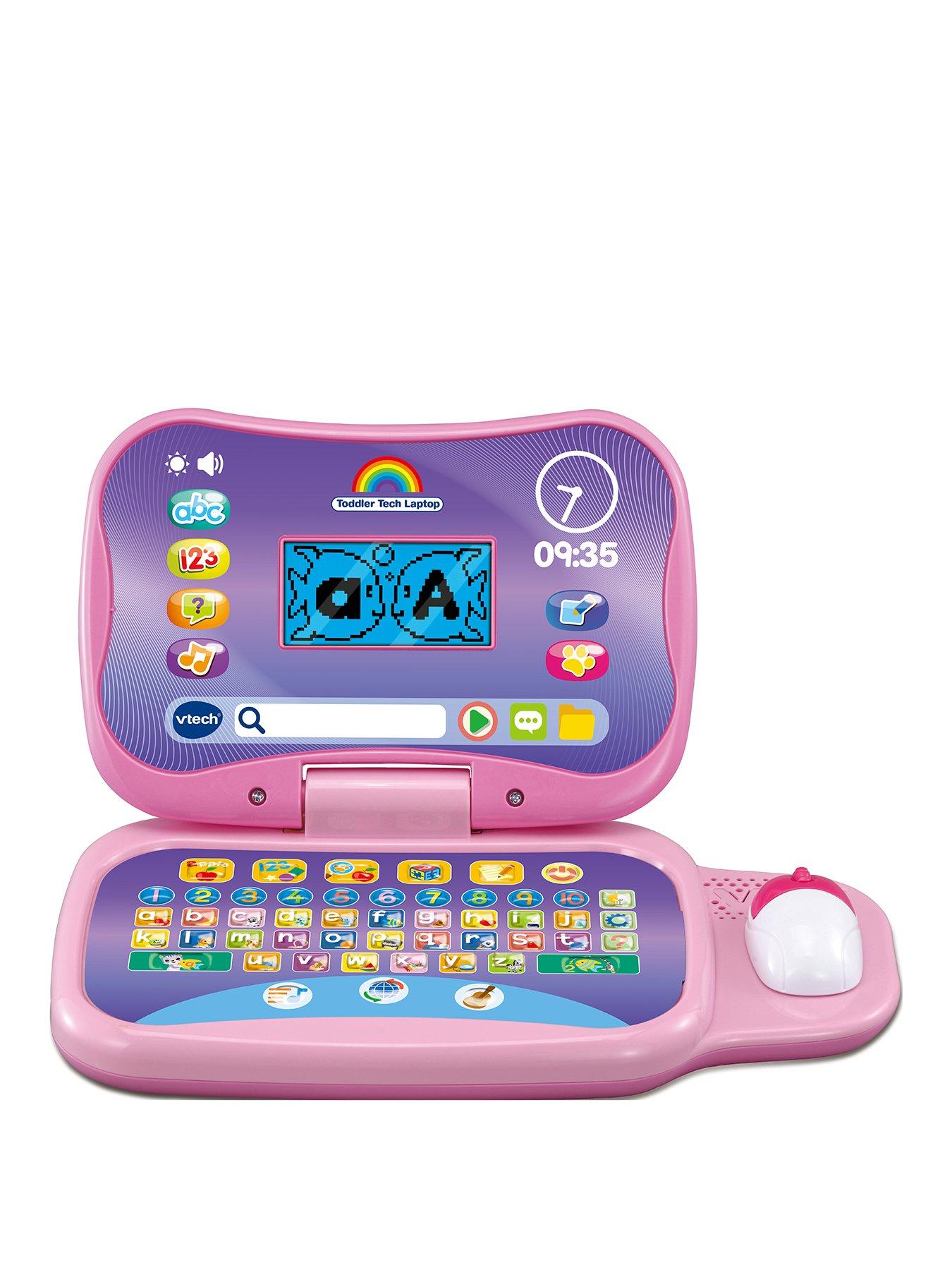 Image 2 of 6 of VTech Toddler Tech Laptop pink