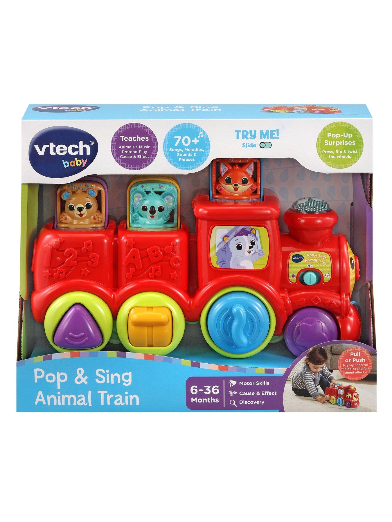 Image 5 of 5 of VTech Pop & Sing Animal Train